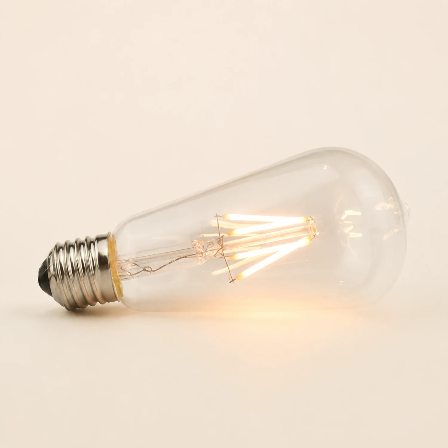 ST64 Birne 4W 6W 8W 12W 16W Edison Birne LED Lichtquelle - Lumpaz