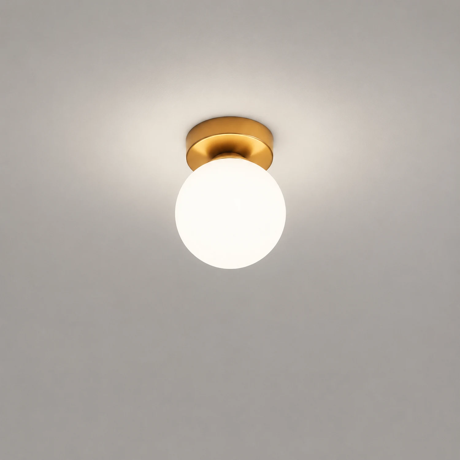 Valentina Rund Deckenleuchte, 2 Farben, ∅13CM - Lumpaz