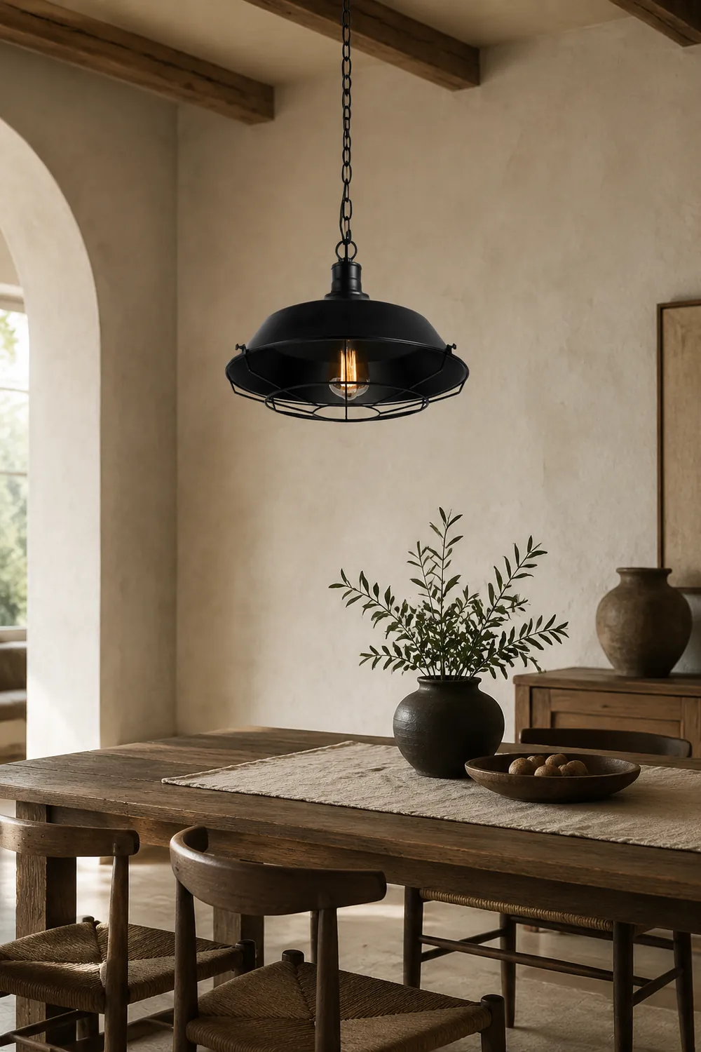 Alessio Antik Pendelleuchre, ∅25/35/45CM - Lumpaz