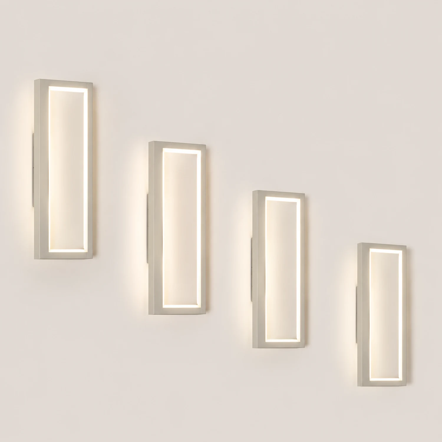 Orr Außenwandleuchte Hohle, 2 Farben, 30CM Lang - Lumpaz