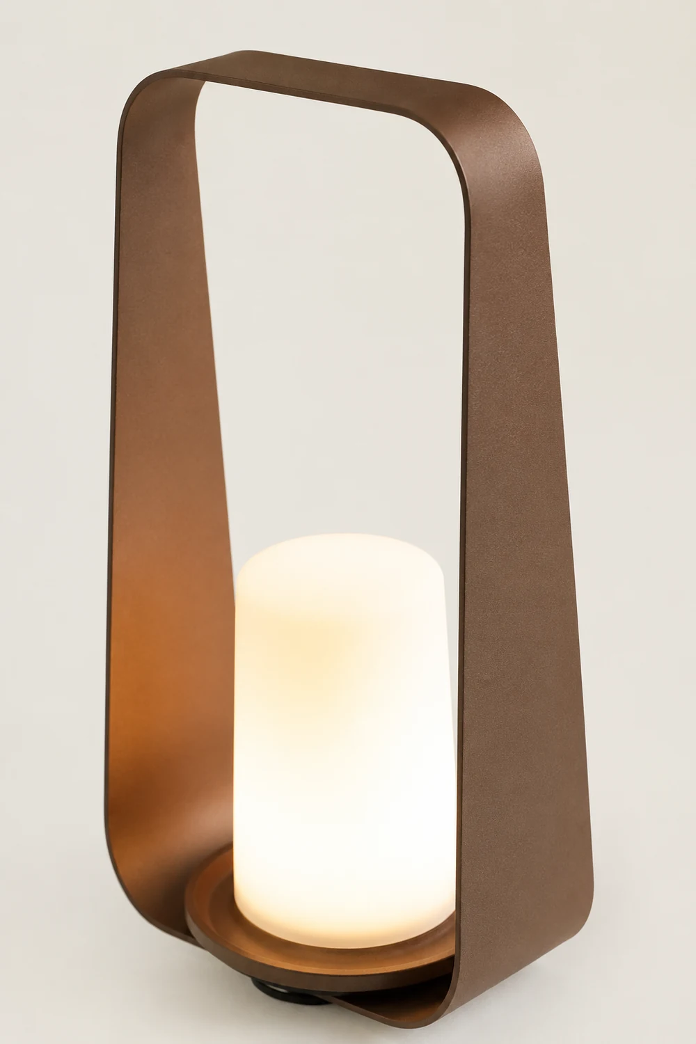 Orr Minimalistisch Wiederaufladbar Außenleuchte Kerzenform , 18CM Lang - Lumpaz