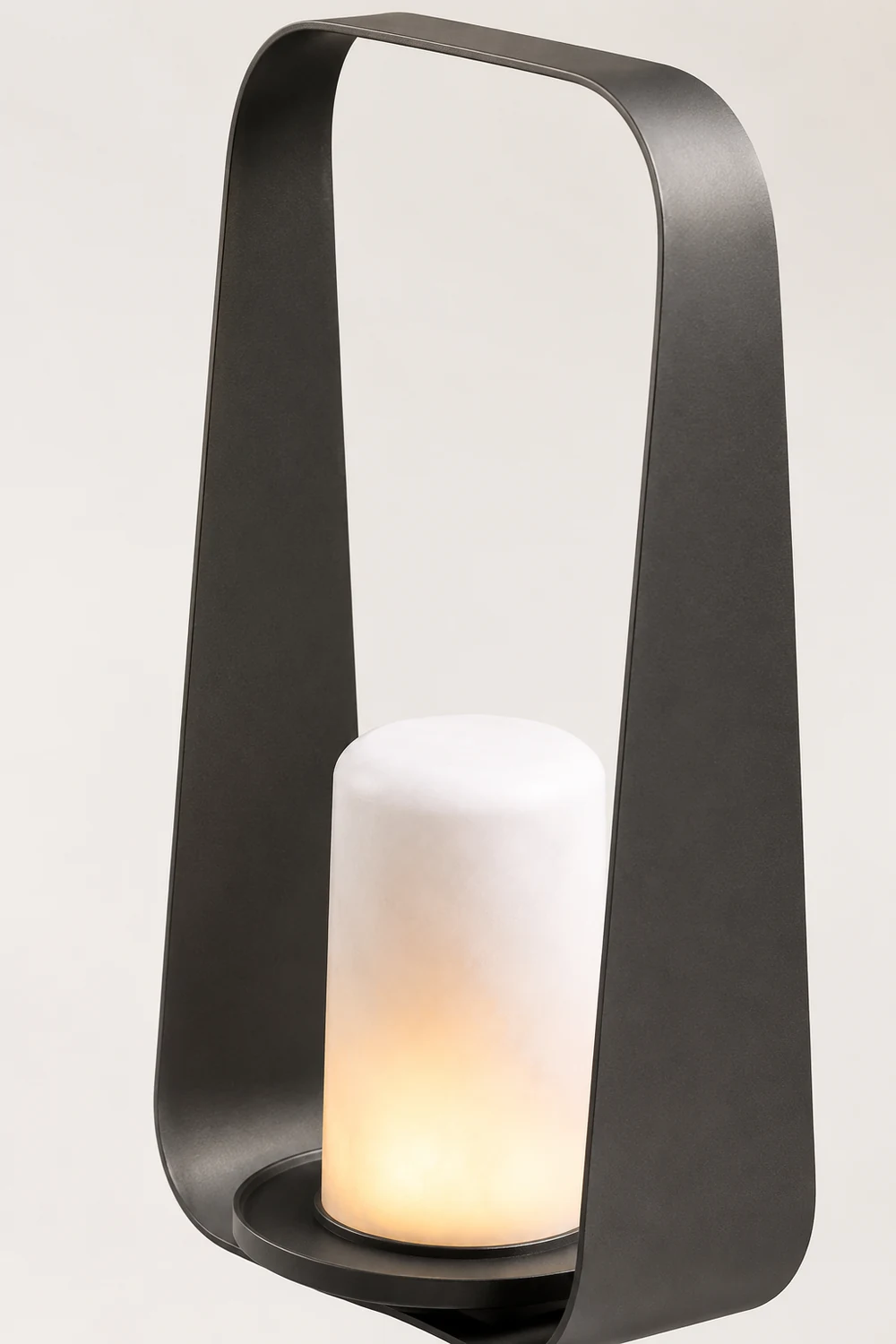 Orr Minimalistisch Wiederaufladbar Außenleuchte Kerzenform , 18CM Lang - Lumpaz