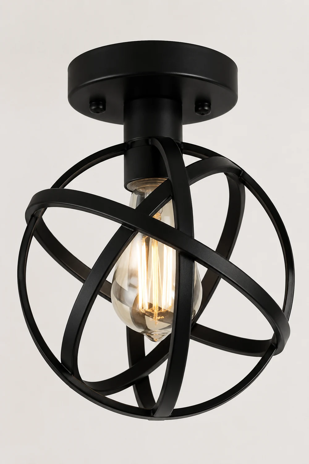 Herbert Deckenleuchte Retro-Kugel, ∅20CM - Lumpaz