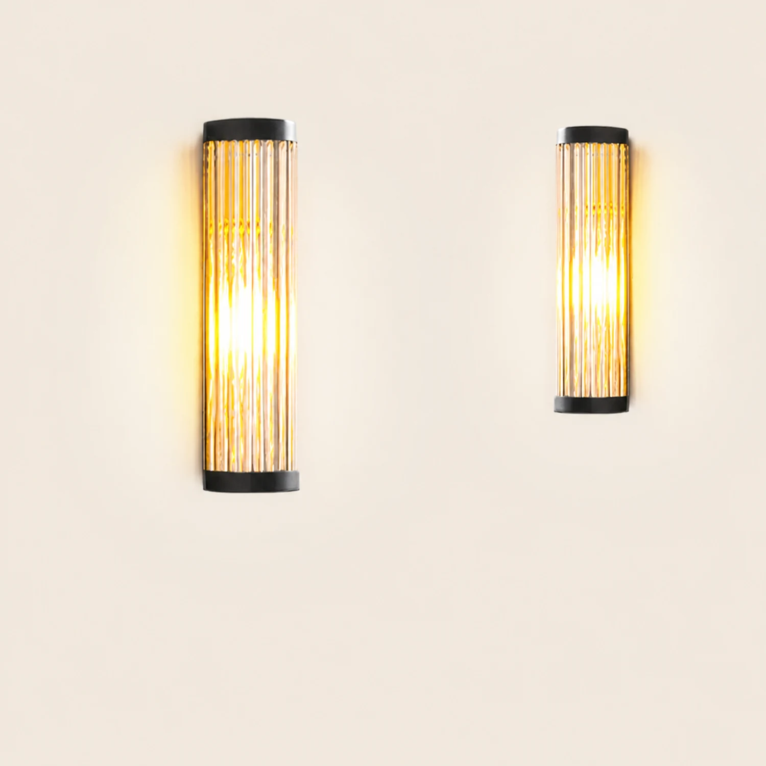 Orr Außenwandleuchte Halbzylindrisch, 40CM/67CM Lang - Lumpaz