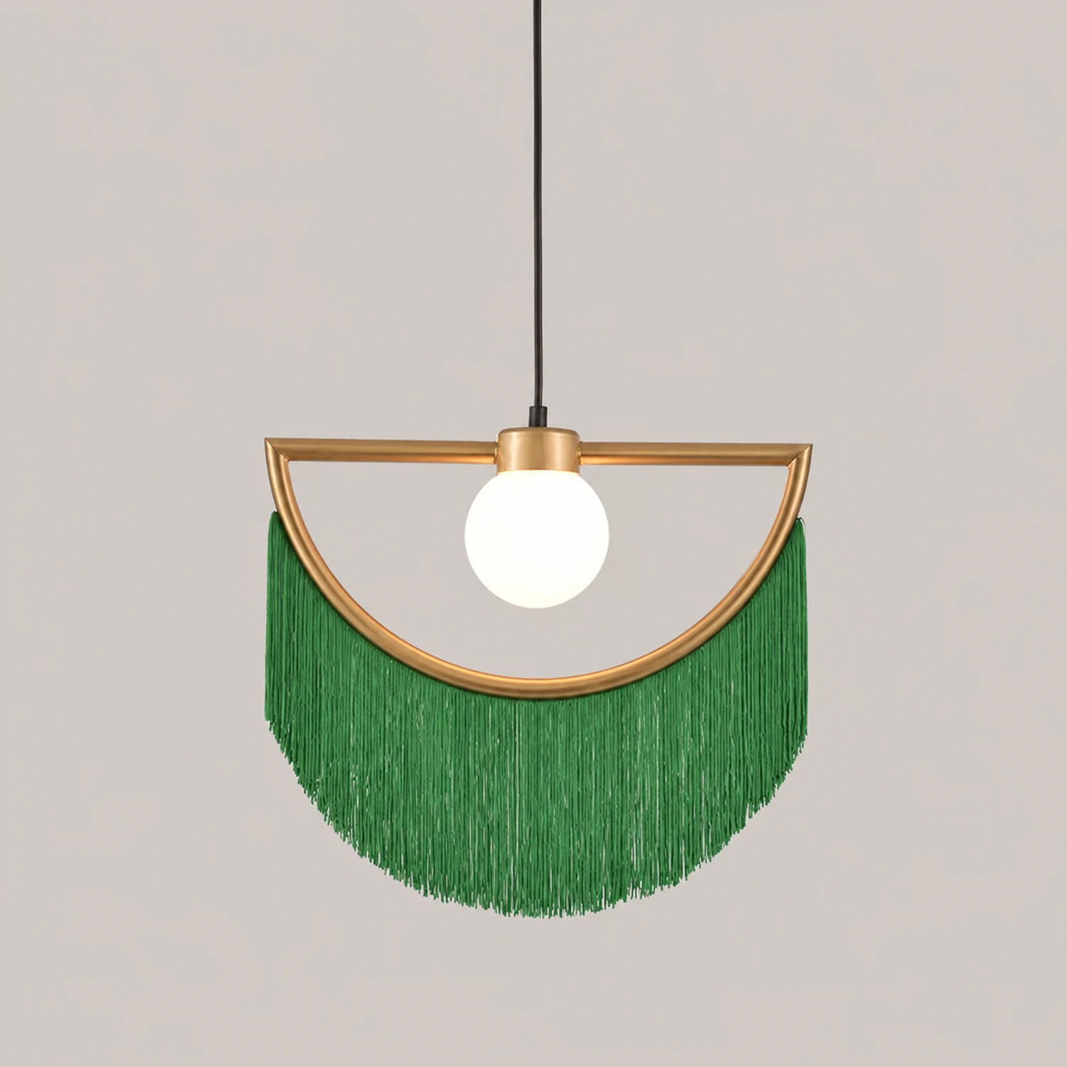 Minori Halbrund Pendelleuchte, 4 Farben, 38/60CM Lang - Lumpaz