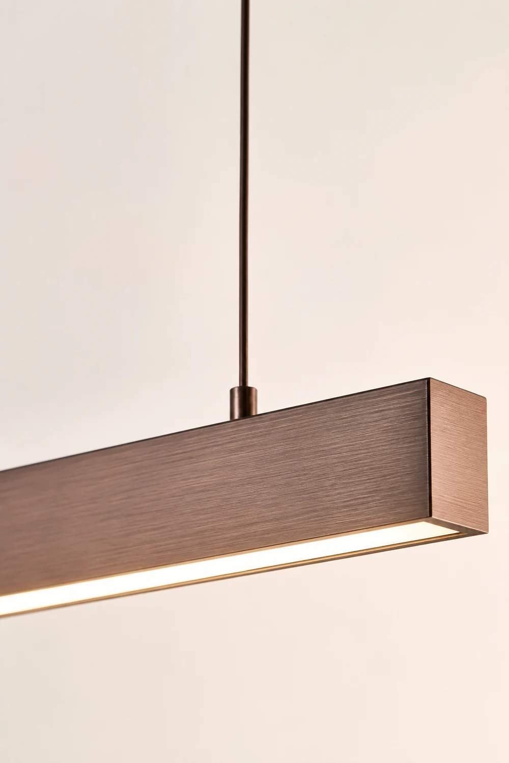 Edge Moderne einfache lineare LED Pendelleuchte, L 80/150CM - Lumpaz