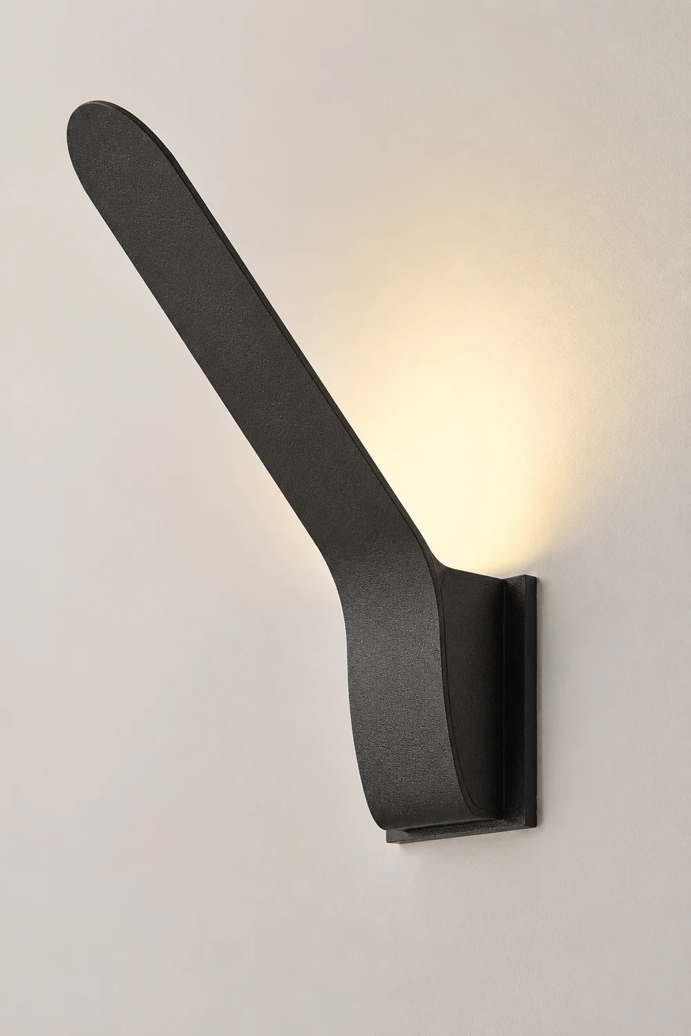 Orr Linear Außenwandleuchte Schwarz, 8CMx9CM - Lumpaz