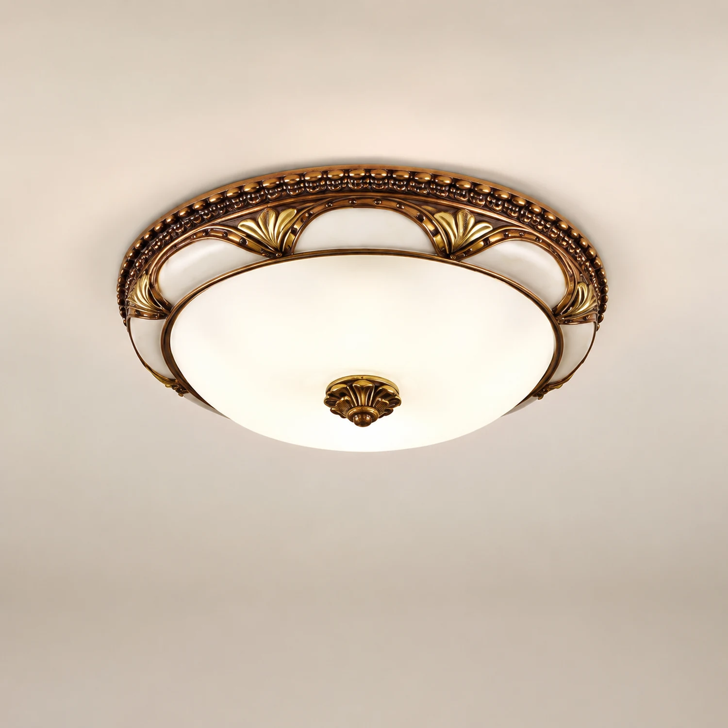 Alessio Retro Deckenleuchte Blumenform, ∅36/41/49CM - Lumpaz