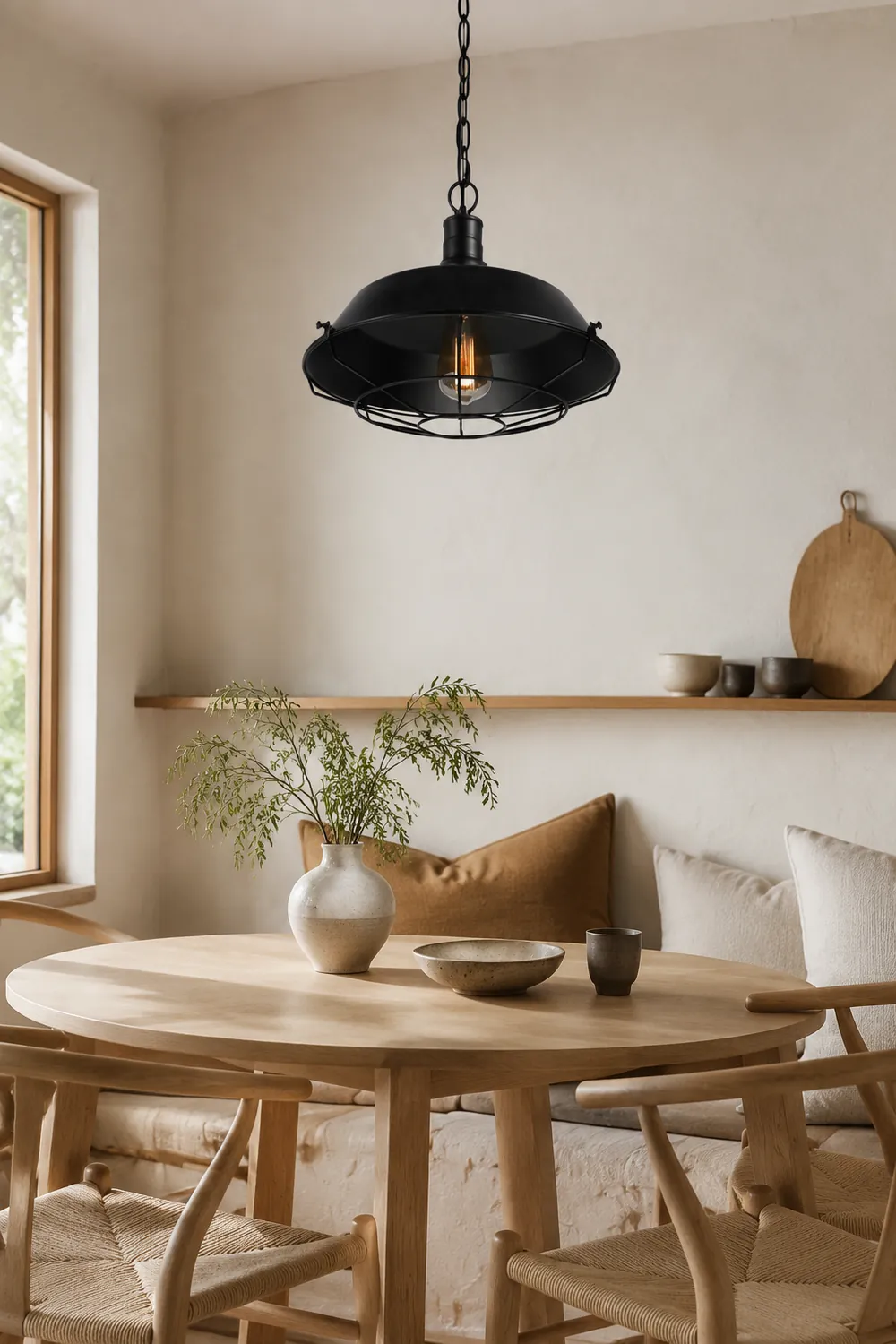 Alessio Antik Pendelleuchre, ∅25/35/45CM - Lumpaz