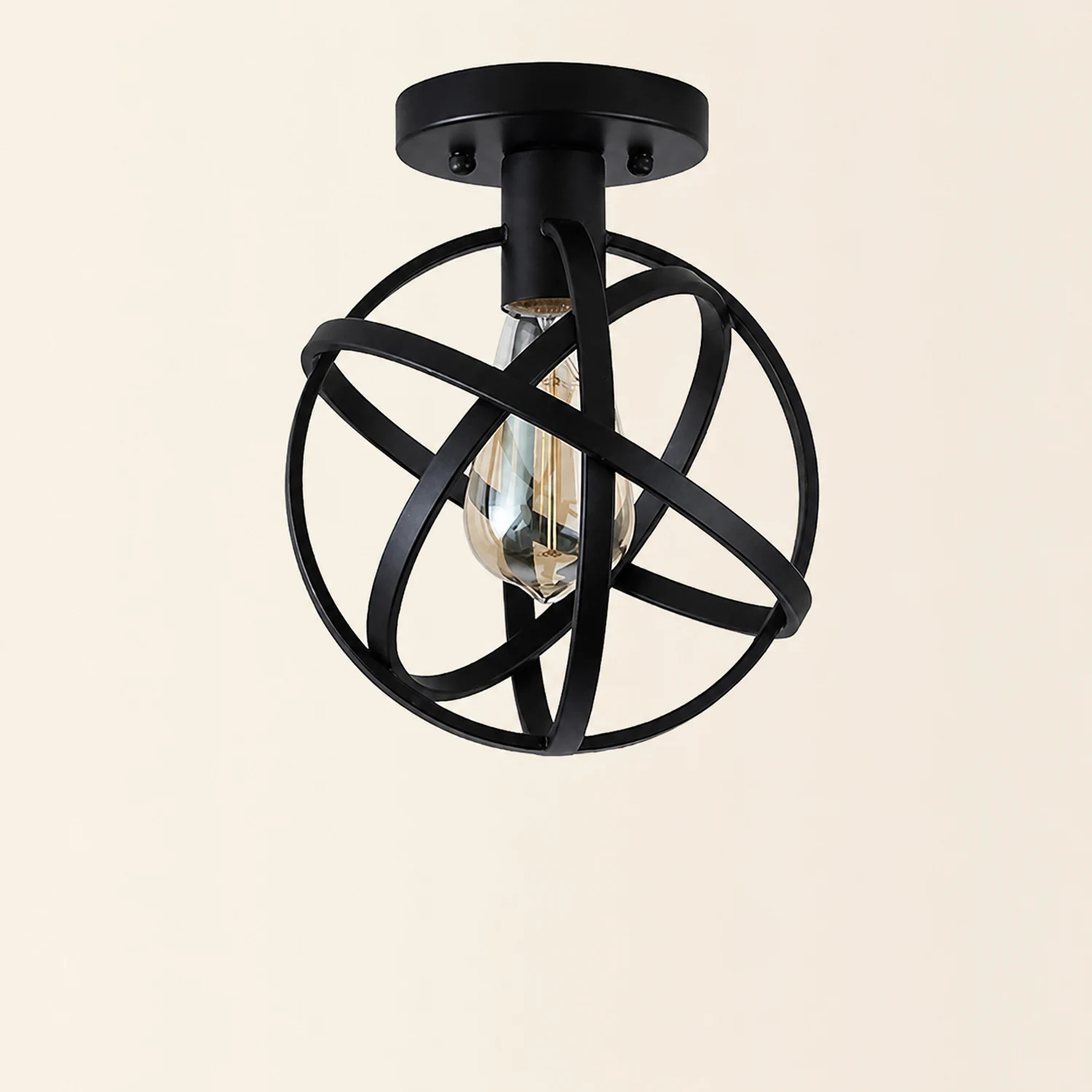 Herbert Deckenleuchte Retro-Kugel, ∅20CM - Lumpaz
