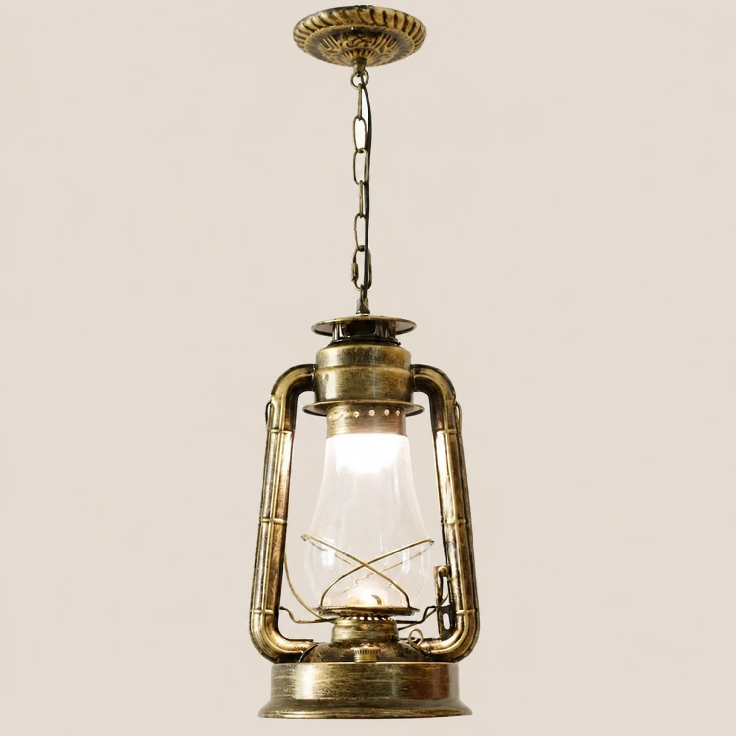 Alessio Pendelleuchte Kerosin, 3 Farben, 4 Stile, ∅18CM/22CM - Lumpaz