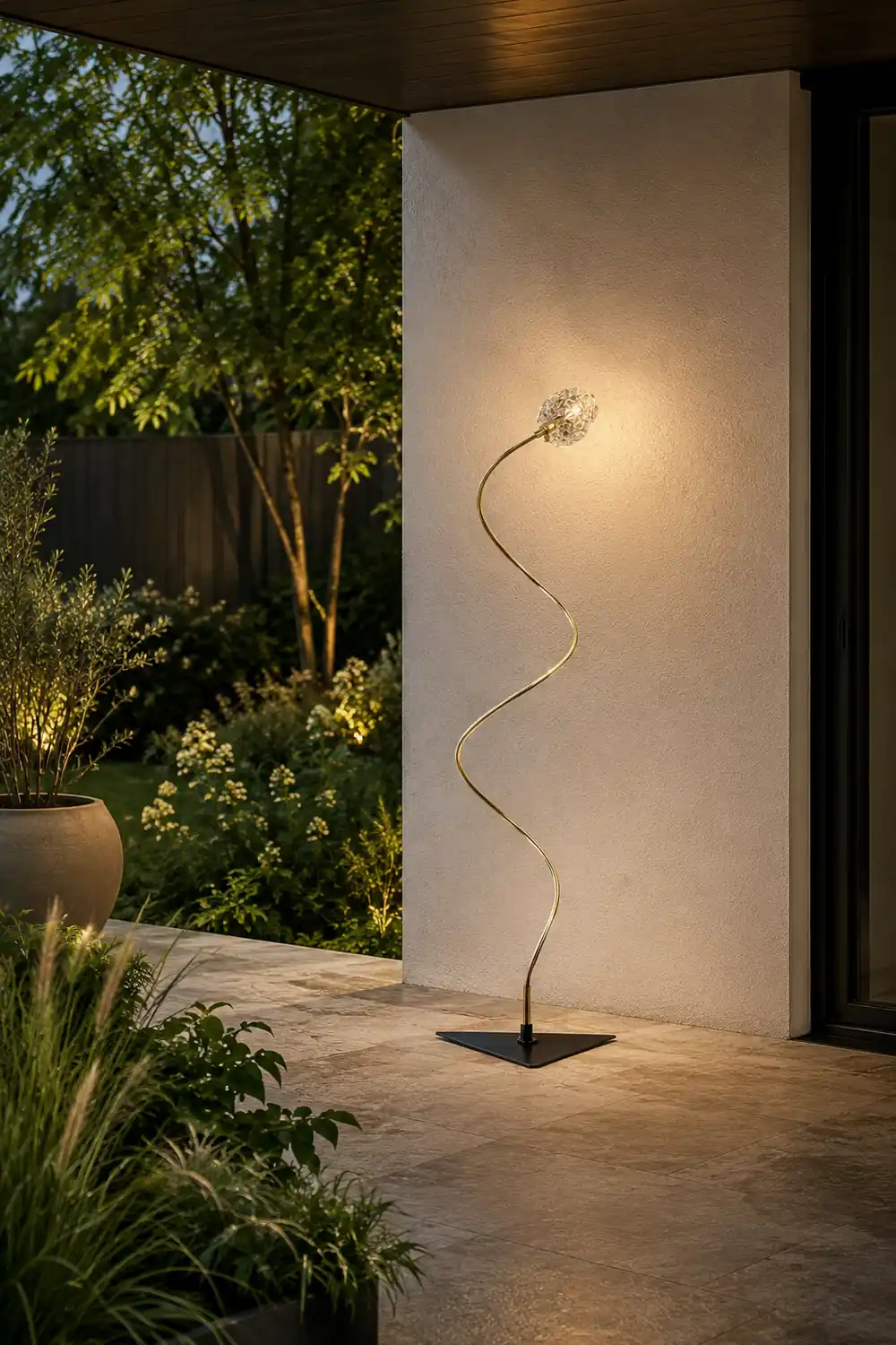 Bella Außenleuchte Blume, Höhe 70CM/100CM/130CM - Lumpaz