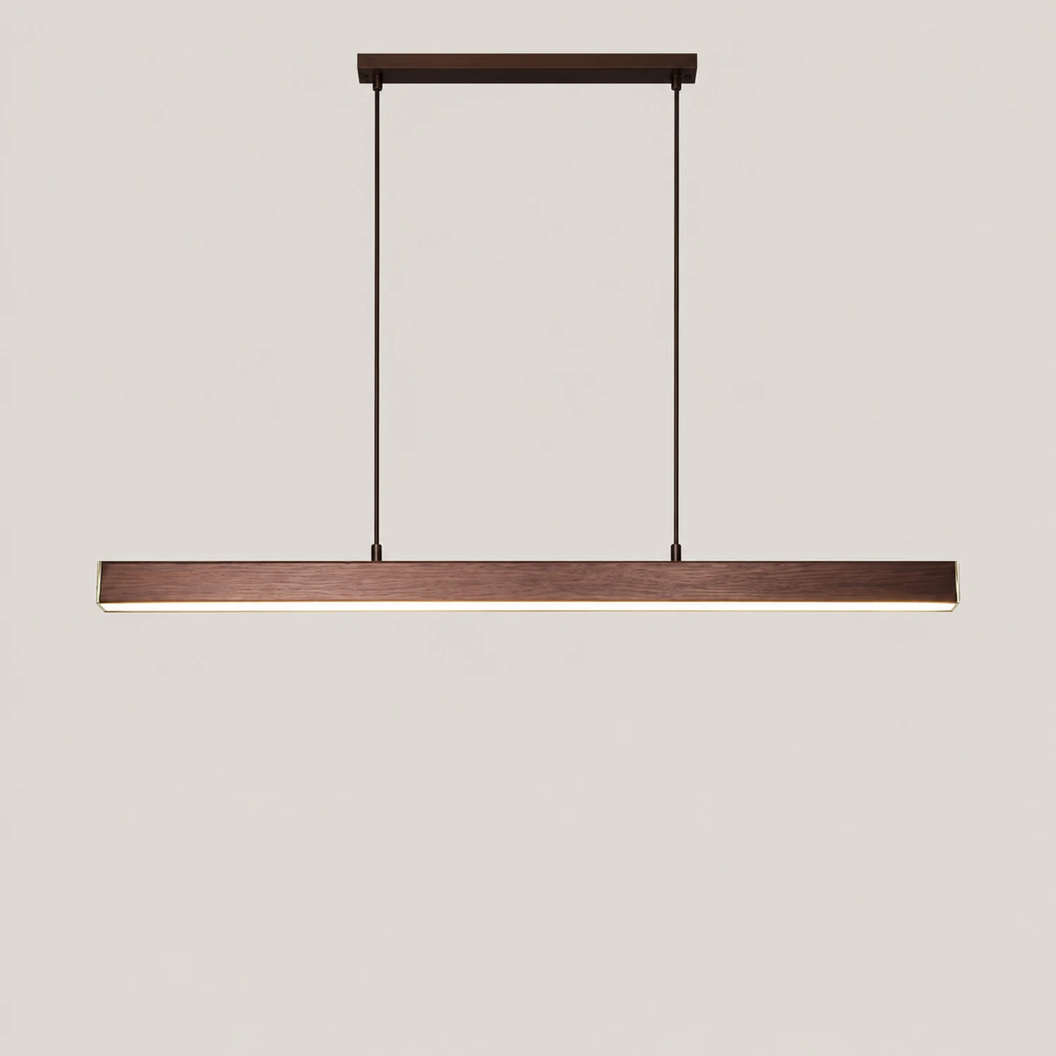 Edge Moderne einfache lineare LED Pendelleuchte, L 80/150CM - Lumpaz