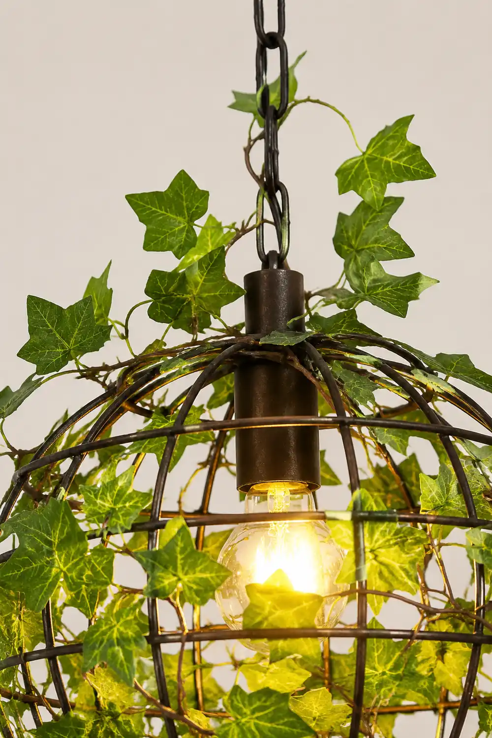 Nest Modern Pendelleuchte mit Planzendekor, 3 Farben, ∅30CM - Lumpaz