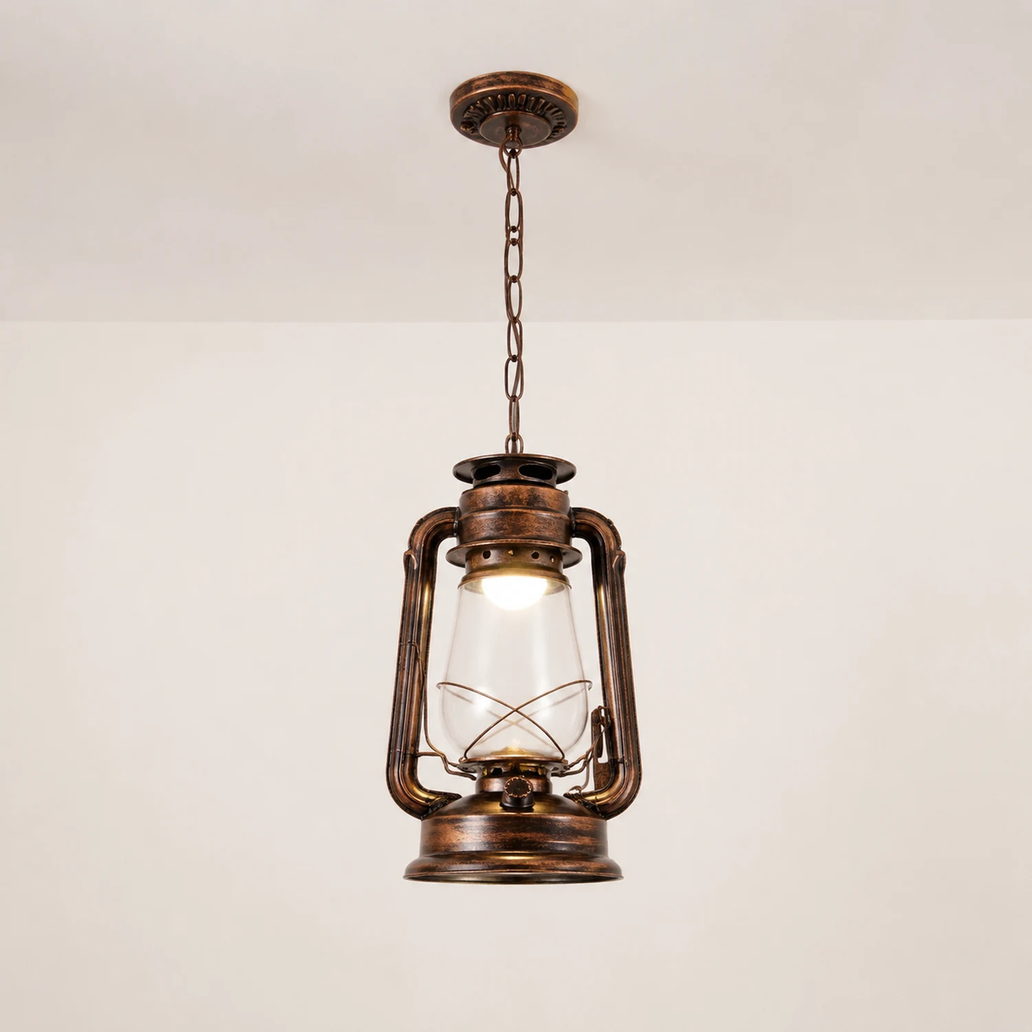 Alessio Pendelleuchte Kerosin, 3 Farben, 4 Stile, ∅18CM/22CM - Lumpaz