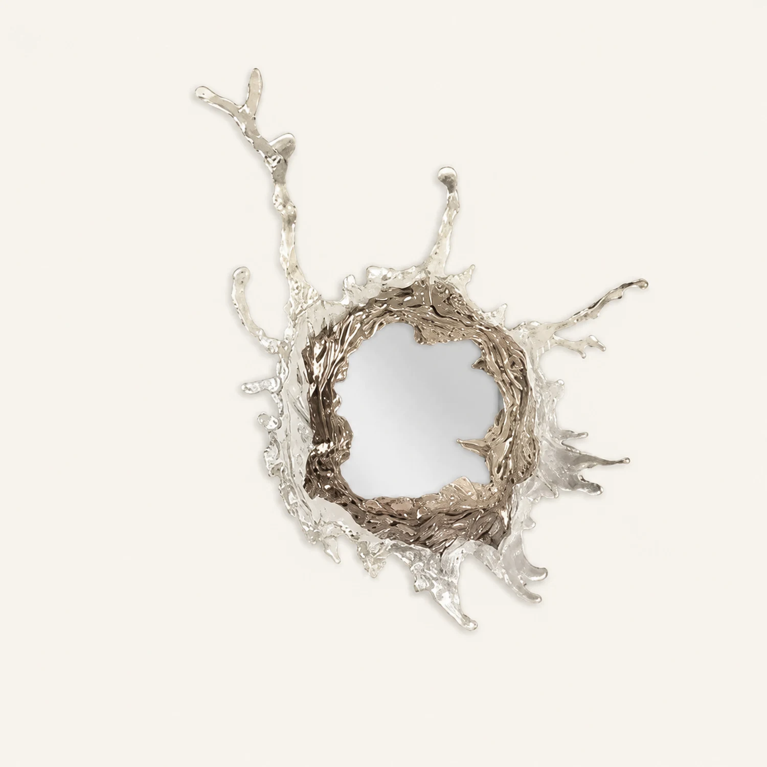 Kristy Wandlampe Wasserrippel Spiegel Licht Farbtemperatur umschaltbar, 2 Farbe, 45/66/88CM - Lumpaz