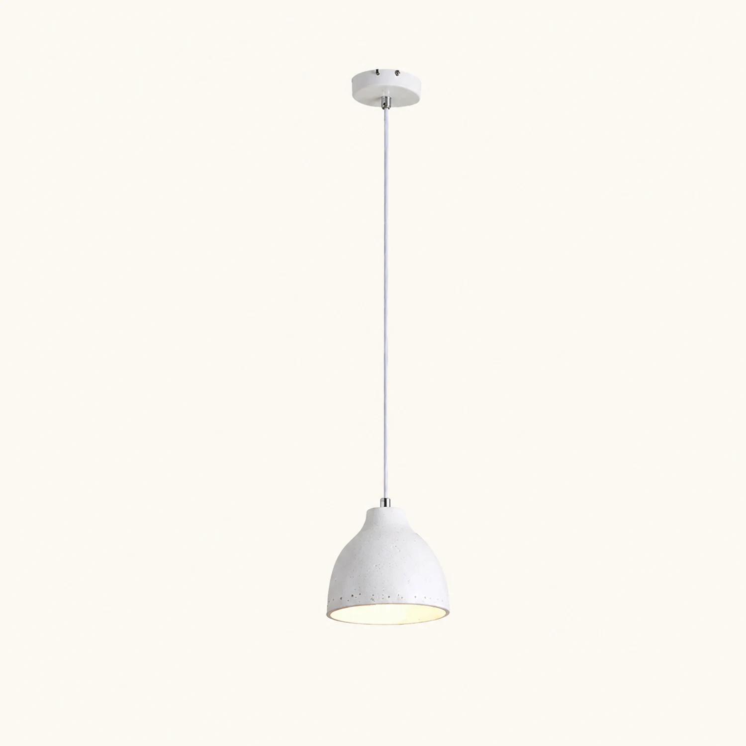 Resin Bowl Pendant Lamp Rustic Pendant Lighting - Lumpaz