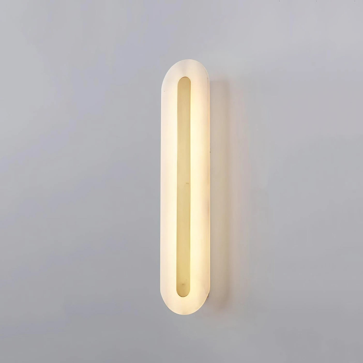 Alabaster Rounded Wall Light - Lumpaz