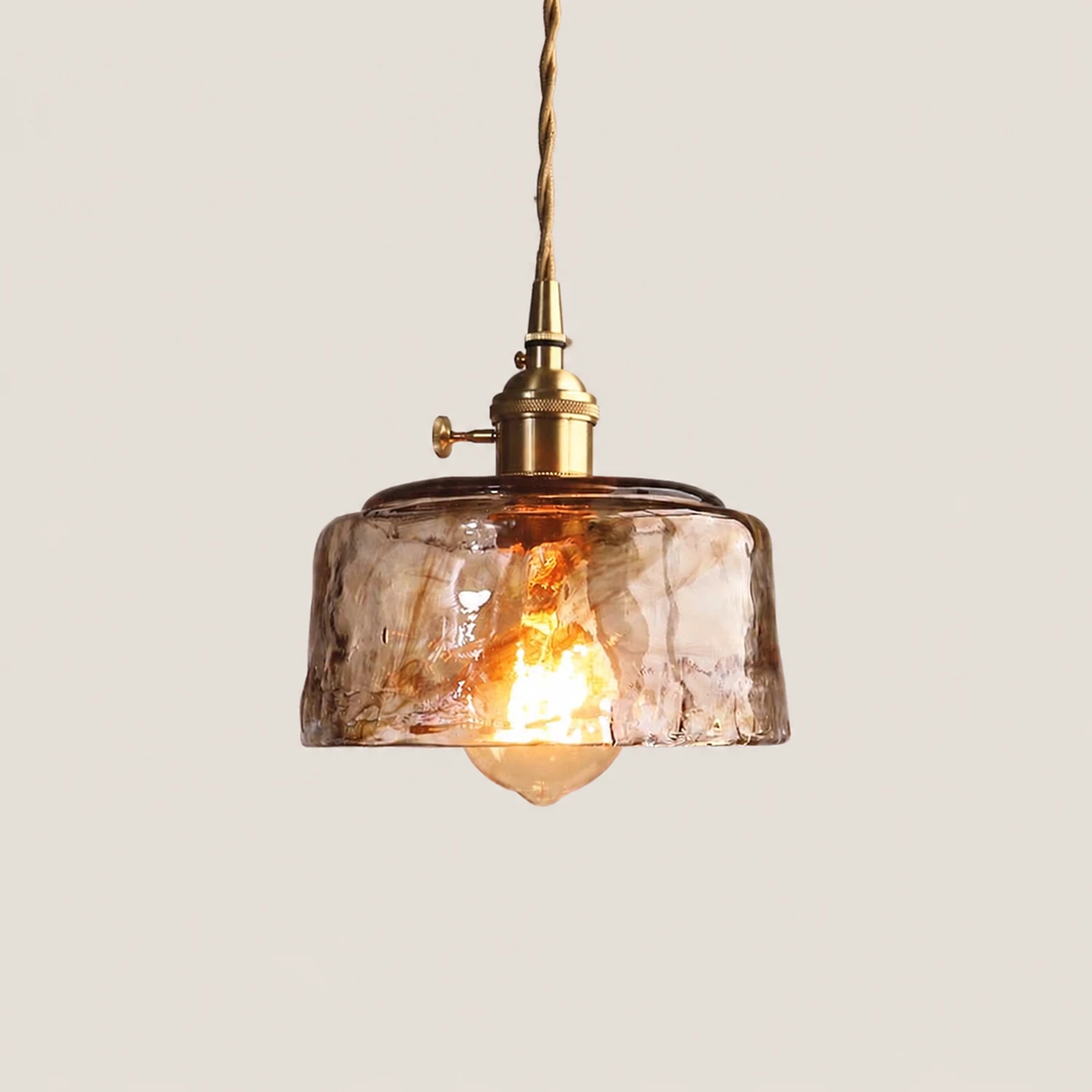Levy Messing Glas Pendelleuchten - Lumpaz