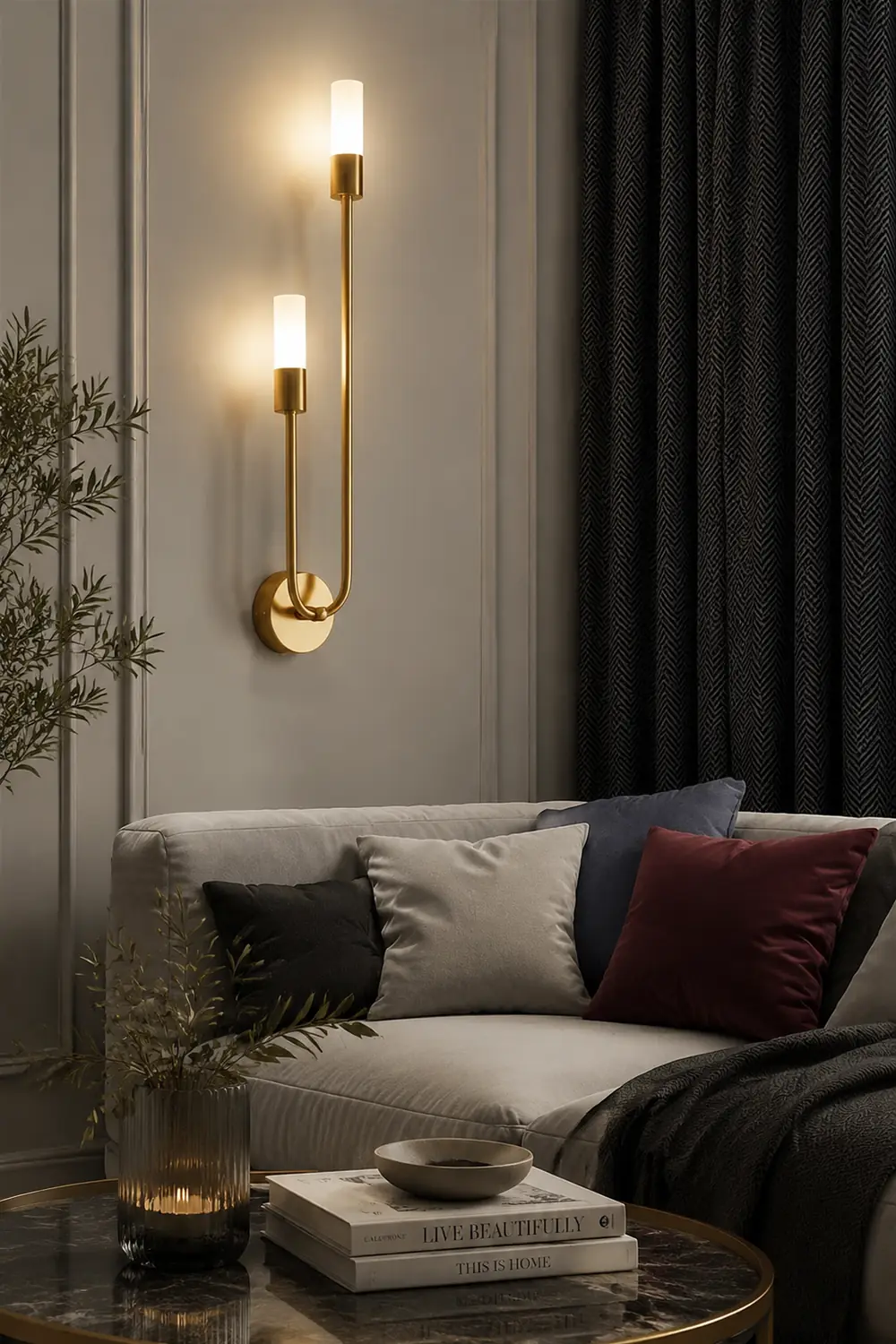 Moderne Kreative Wandleuchte für Schlafzimmer & Korridor - Lumpaz