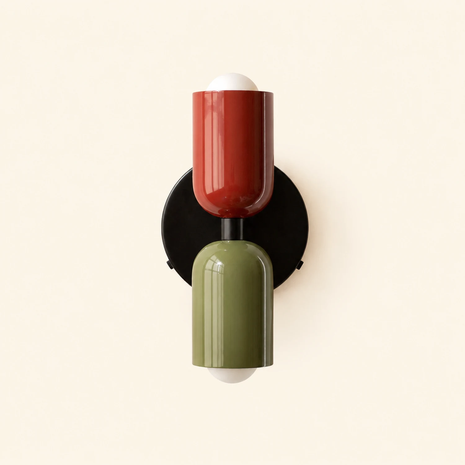 Modern Short Double Head Wall Light - Lumpaz
