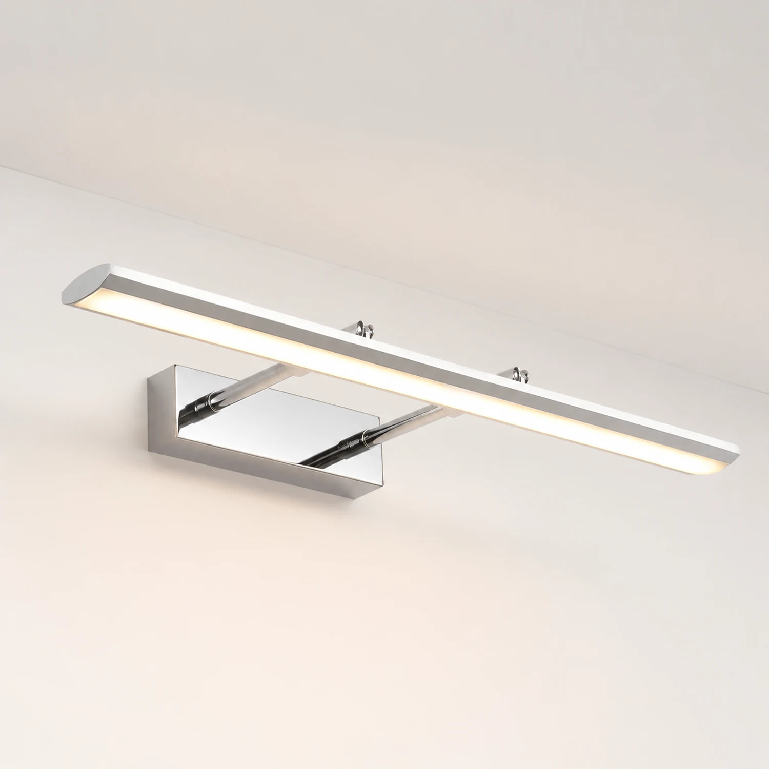 Leigh Spiegelfront Waschtisch-Wandleuchte, L 39/49/59/69CM - Lumpaz
