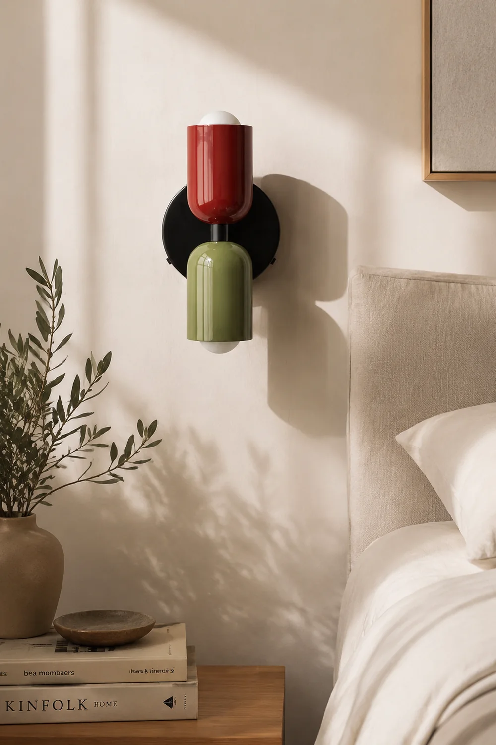 Modern Short Double Head Wall Light - Lumpaz