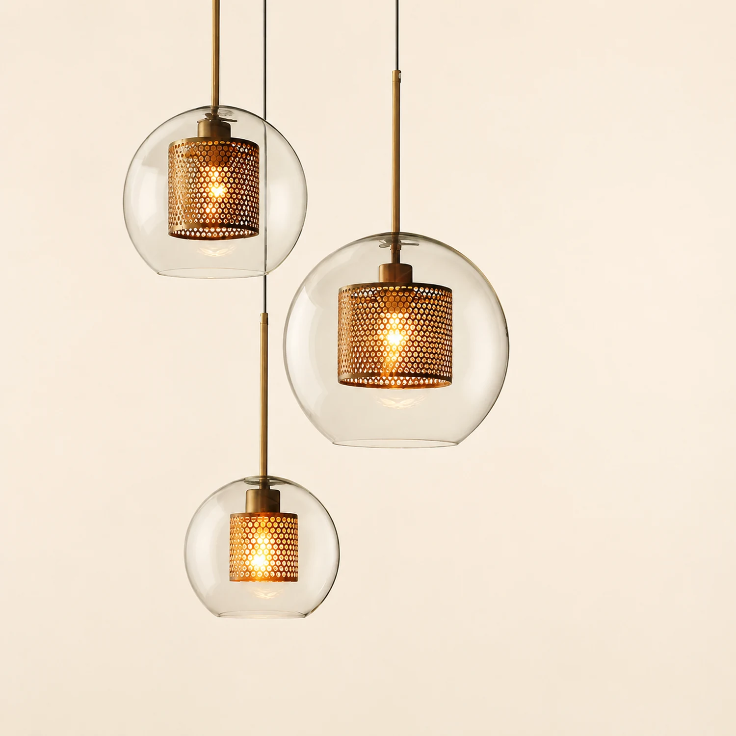 Modern Decor Chiswick Glass Pendant Light - Lumpaz