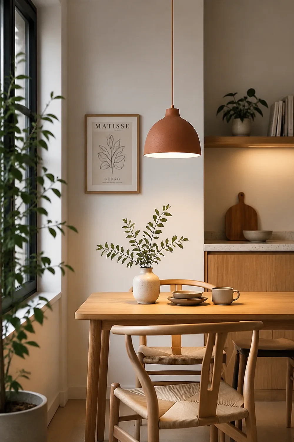 Resin Bowl Pendant Lamp Rustic Pendant Lighting - Lumpaz