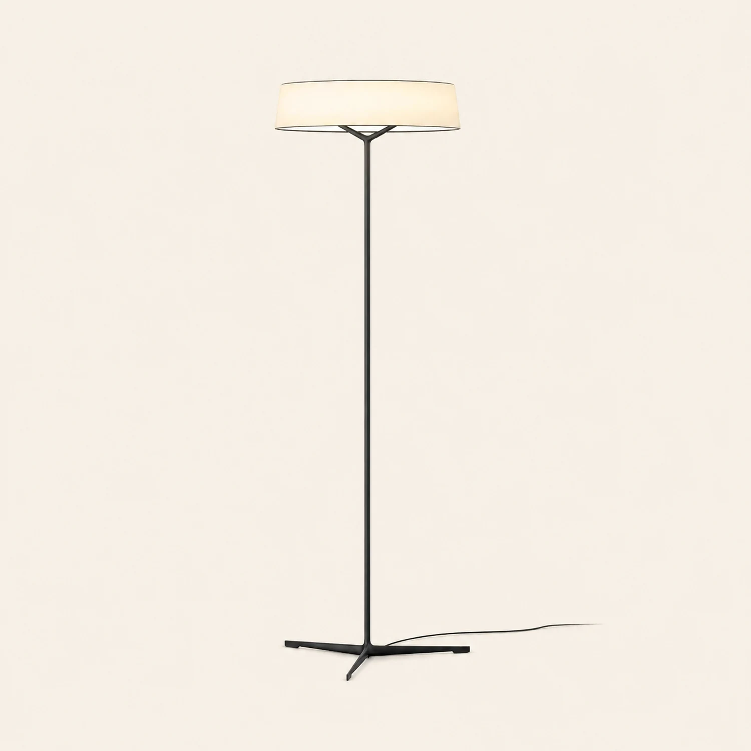 Paper Glow Circular Floor Lamp - Lumpaz