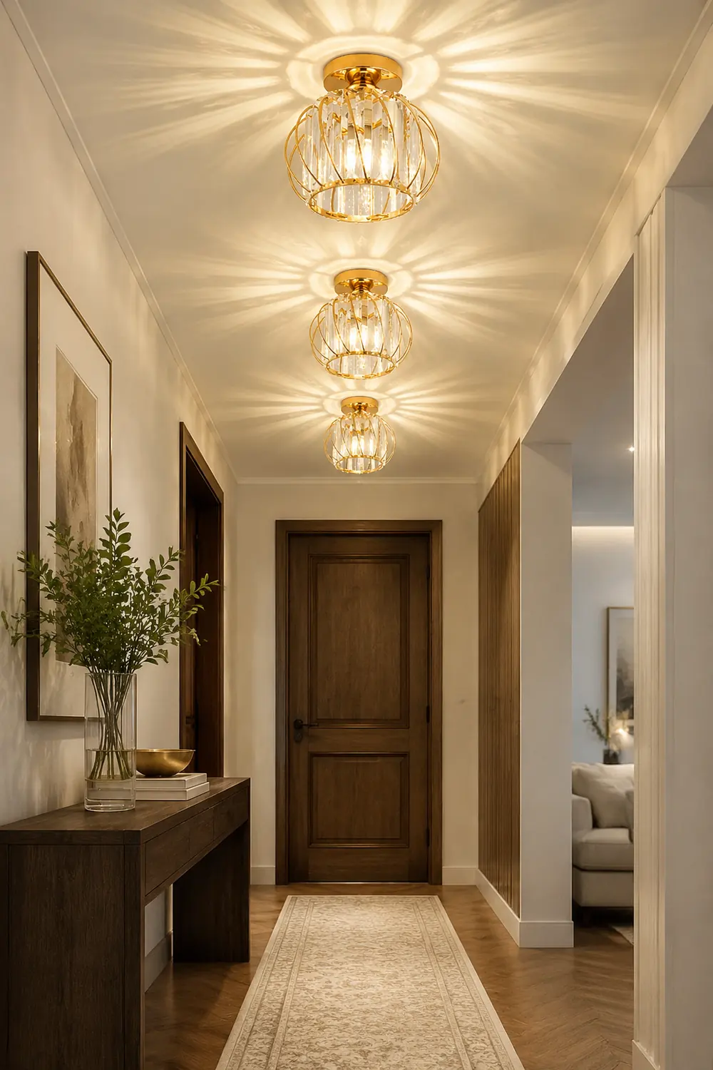 Moderne Deckenleuchte für Korridor, Balkon - Lumpaz
