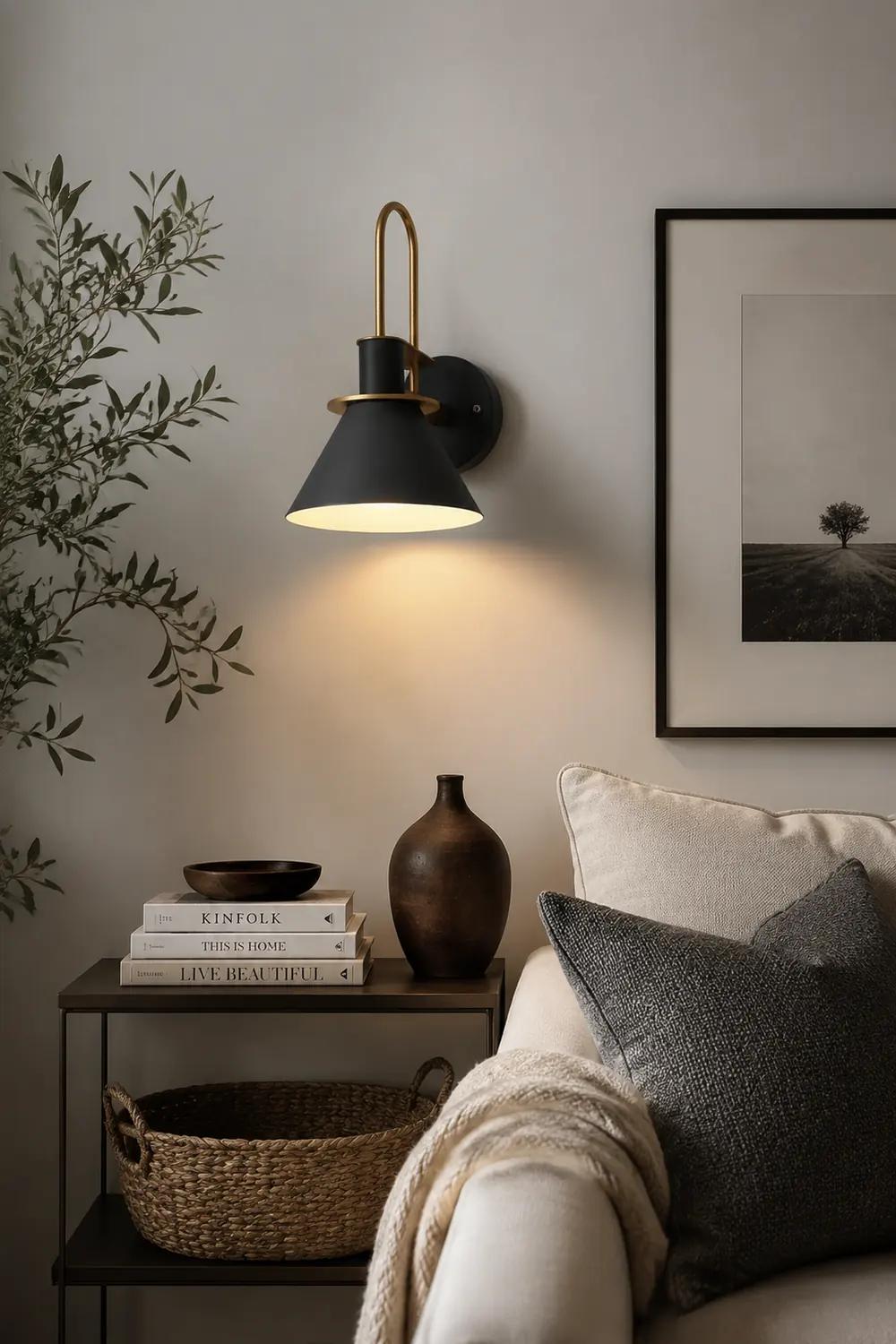Nordic Metal Wall Sconce - Lumpaz