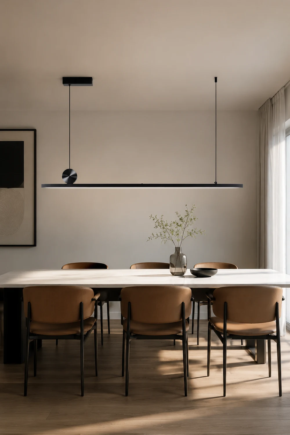 Edge Pendelleuchte, L 90/120CM - Lumpaz