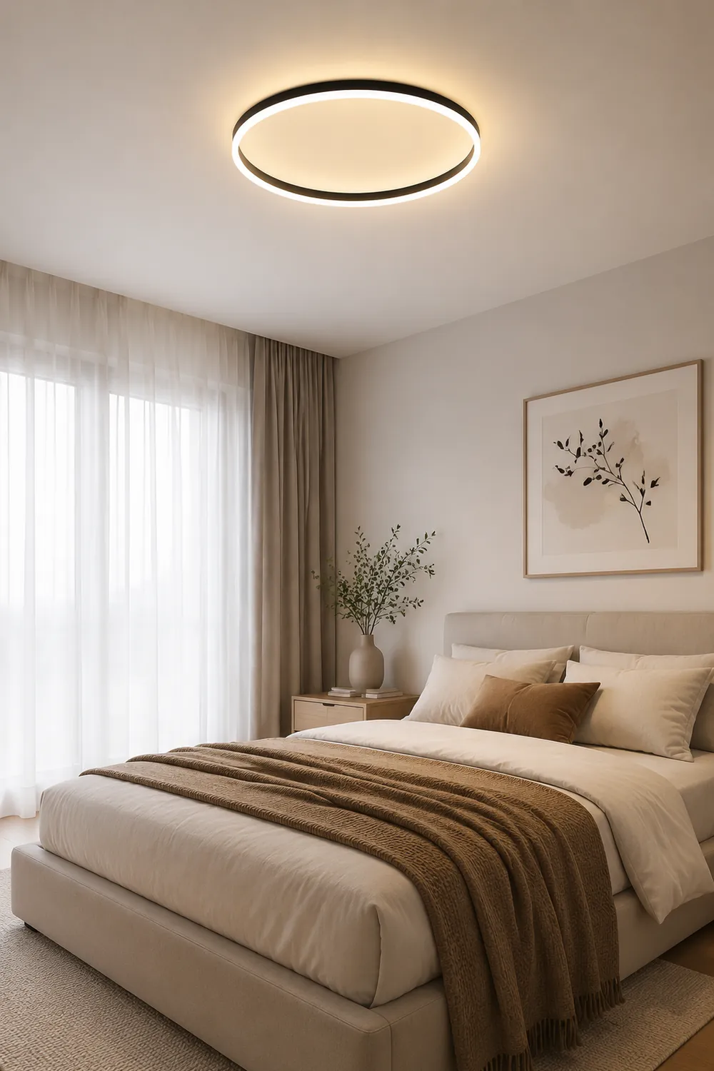 Arisha Deckenleuchte Ring Dimmbar, ∅40/50CM - Lumpaz