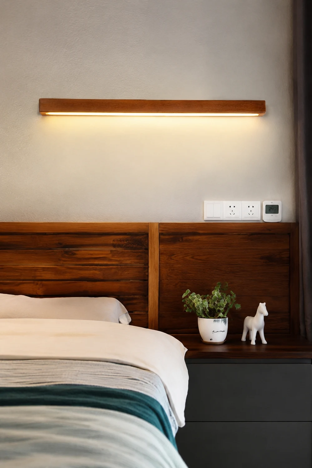 Ozawa Wandleuchte Dimmbar, L60/80/100/120CM - Lumpaz