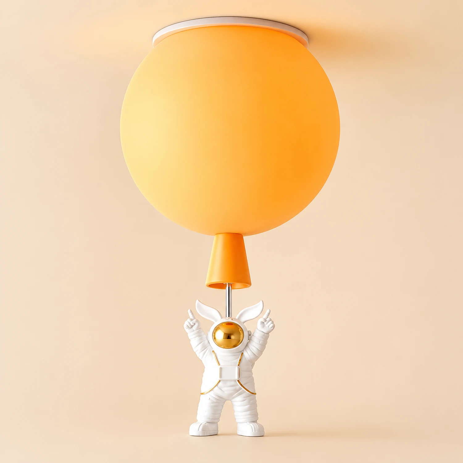 Fateh Astronaut Balloon Flush Mount Deckenleuchte 8 Farben, ∅25/30/35cm - Lumpaz