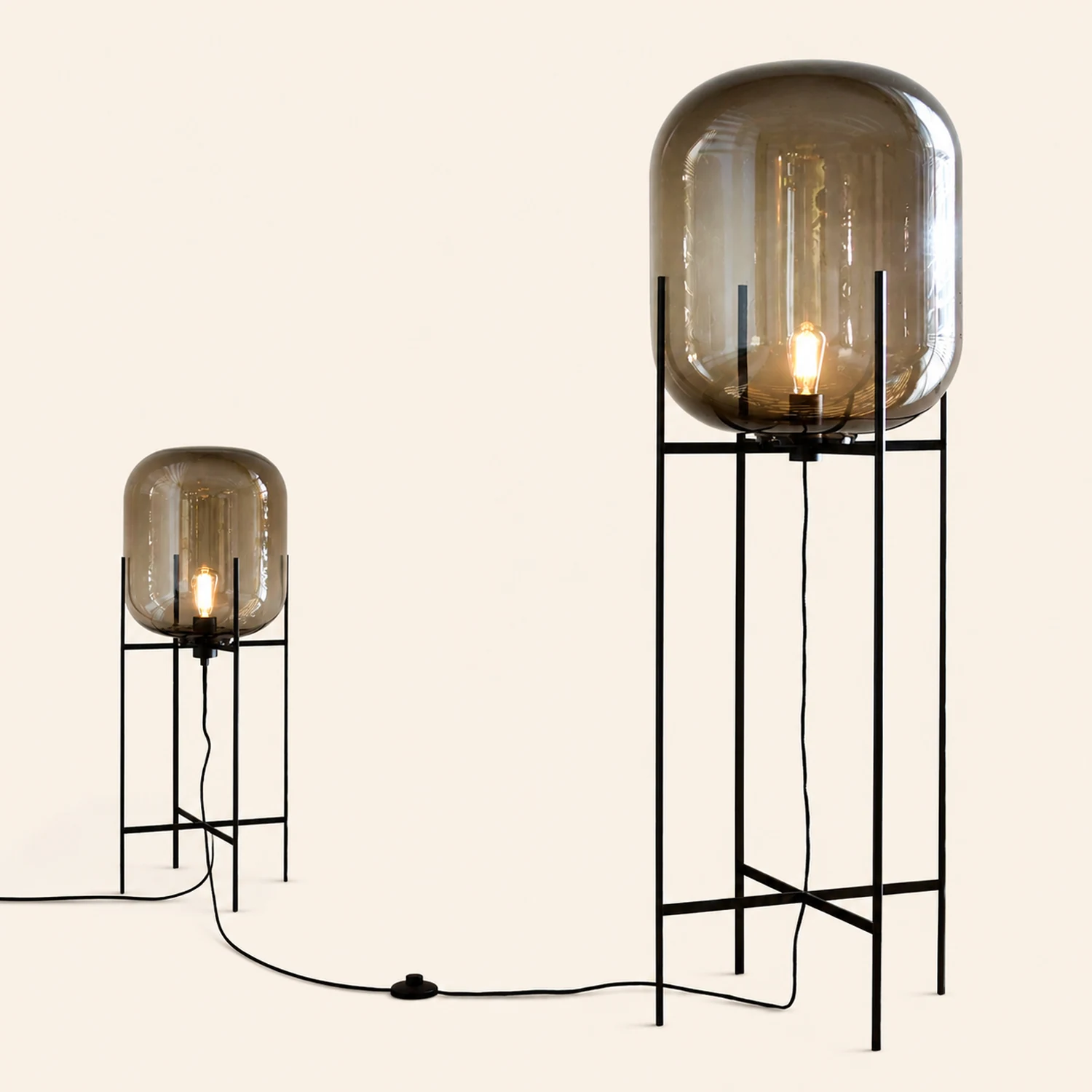 Postmodern Designer Glass Floor Lamp - Lumpaz