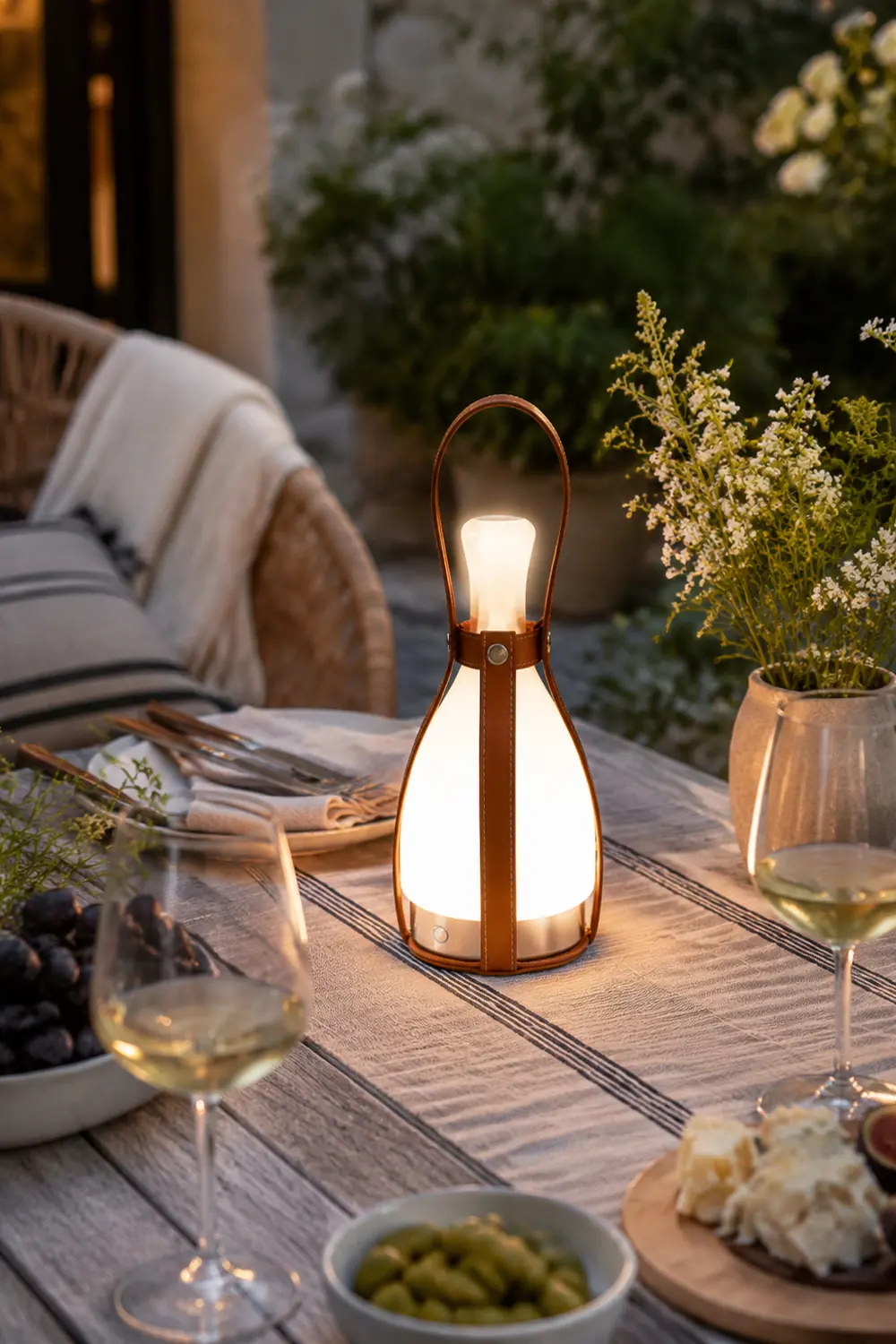 Bell Portable Built-in Battery Table Lamp - Lumpaz