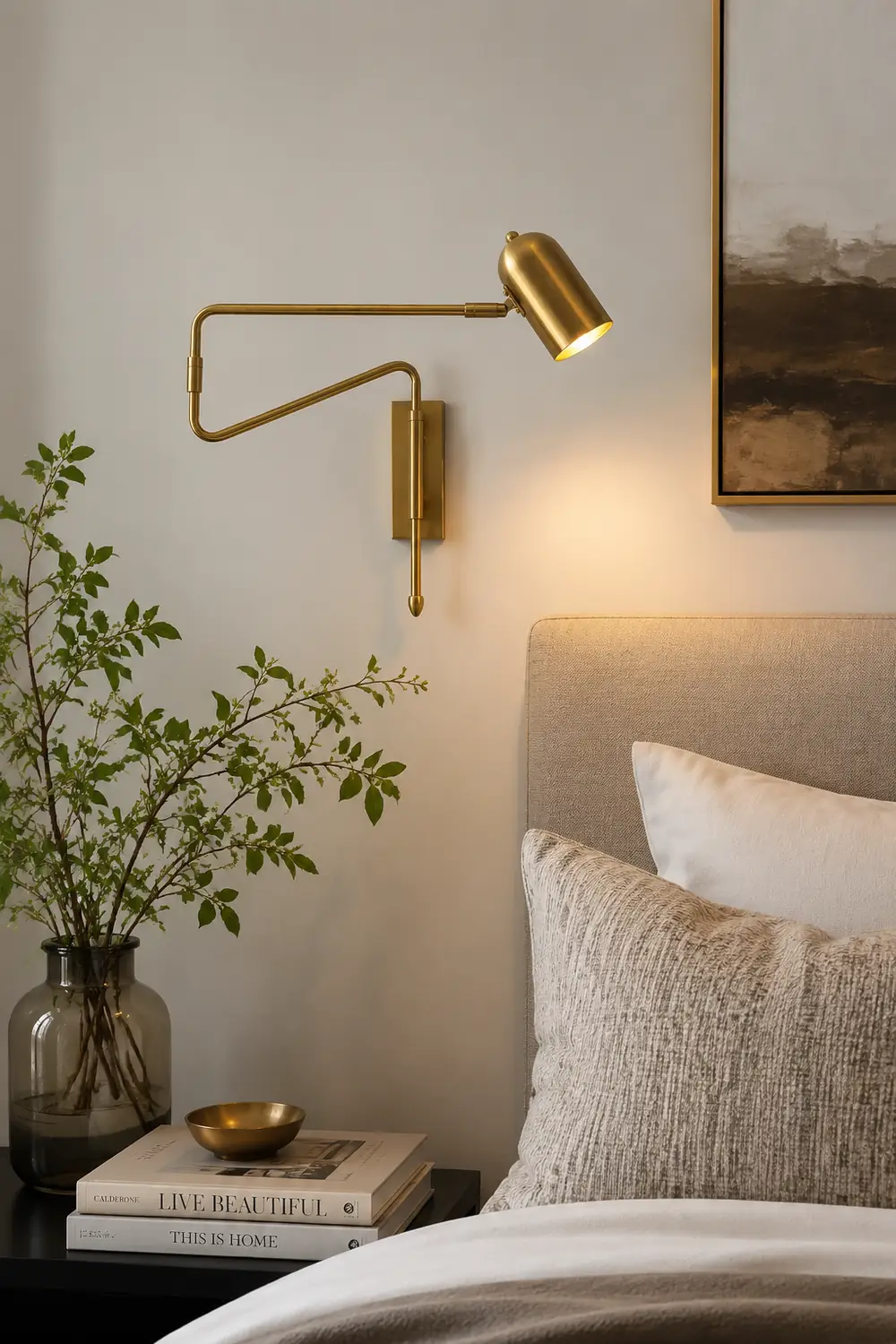 Adjustable Arm Reading Wall Lamp - Lumpaz