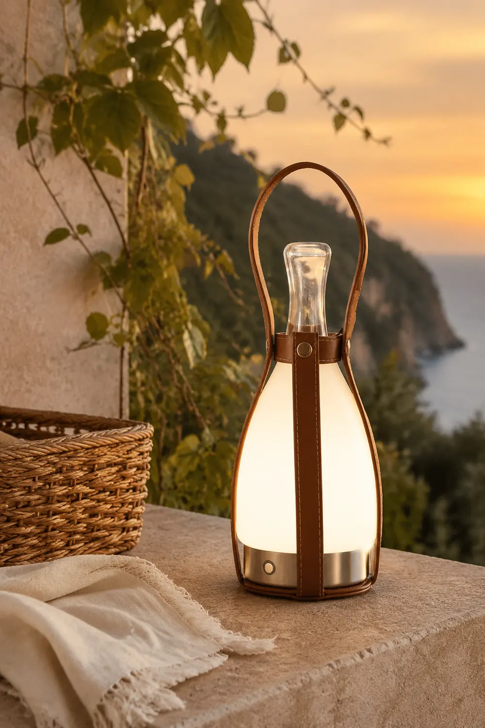 Bell Portable Built-in Battery Table Lamp - Lumpaz