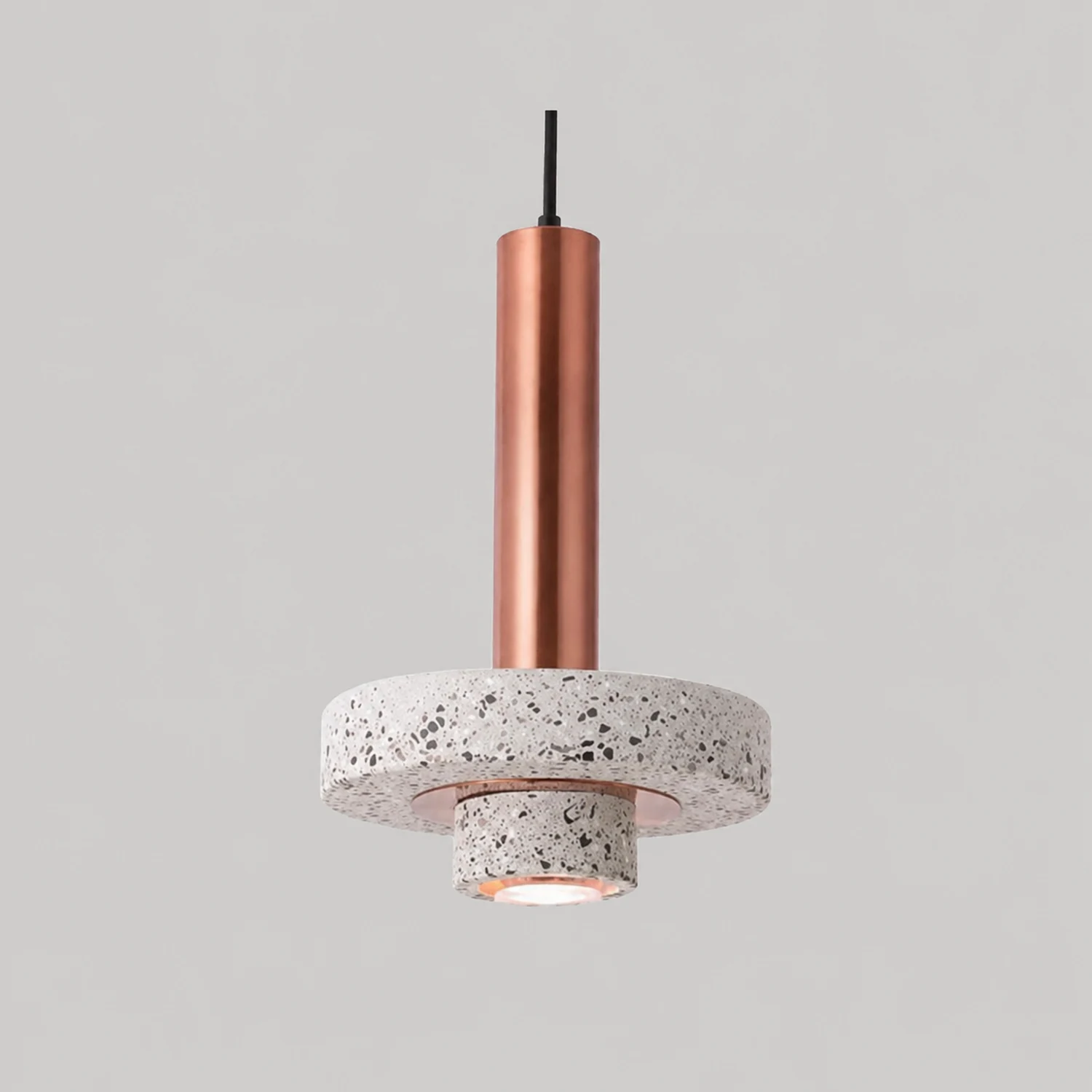Zaid Pendelleuchte 4 Farben, Terrazzo - Lumpaz