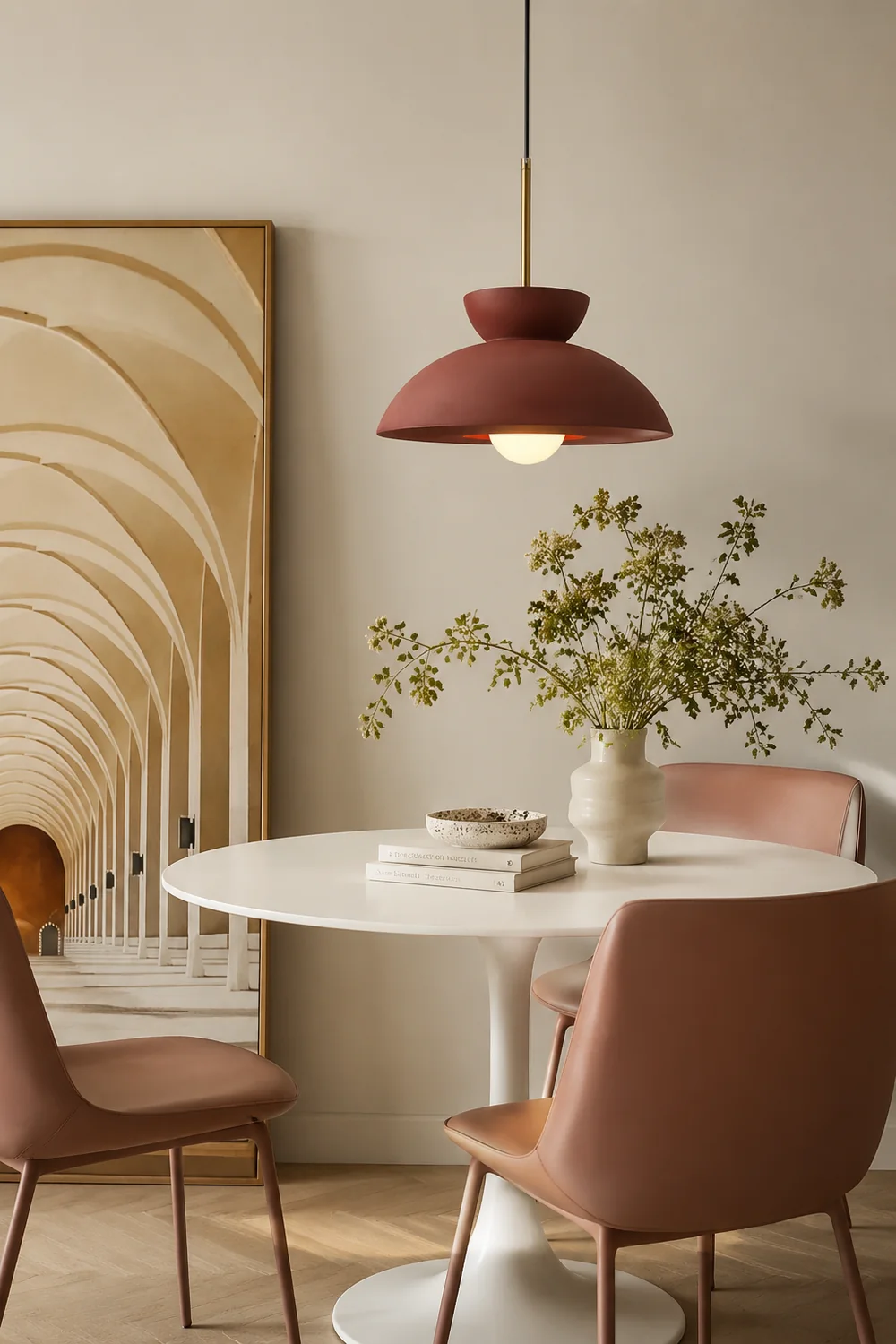 Nordic Minimalist Resin Pendant Light For Dining Room - Lumpaz