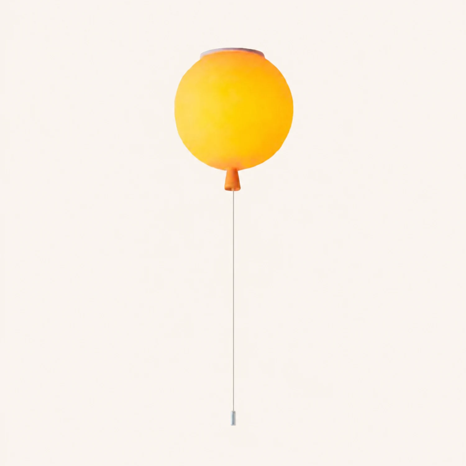Fateh Matted Ballon Flush Mount Deckenleuchte 5 Farbe, ∅20/25/30 /35CM - Lumpaz