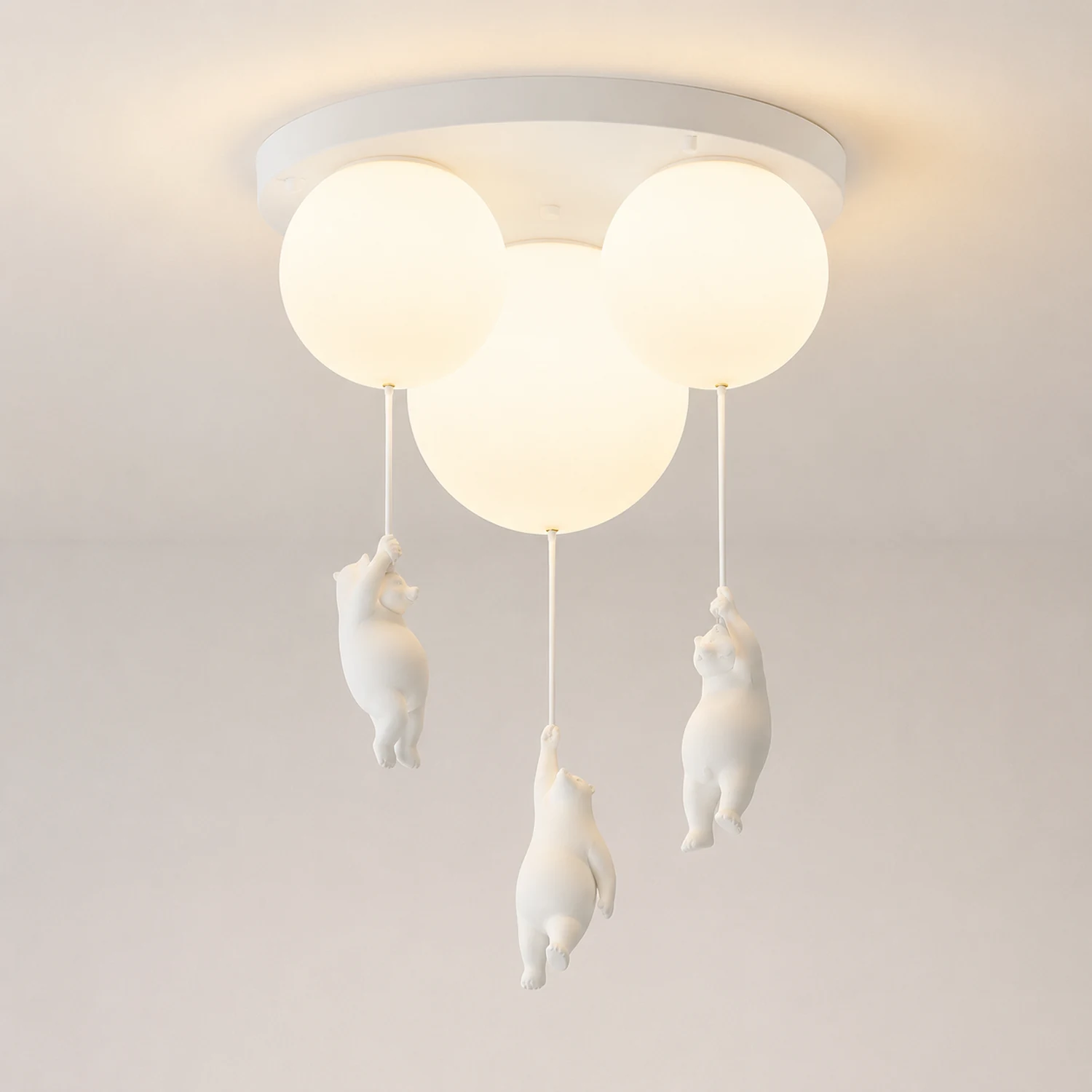 Fateh Bär Luftballons Deckenleuchte Karikatur Kinderzimmer - Lumpaz