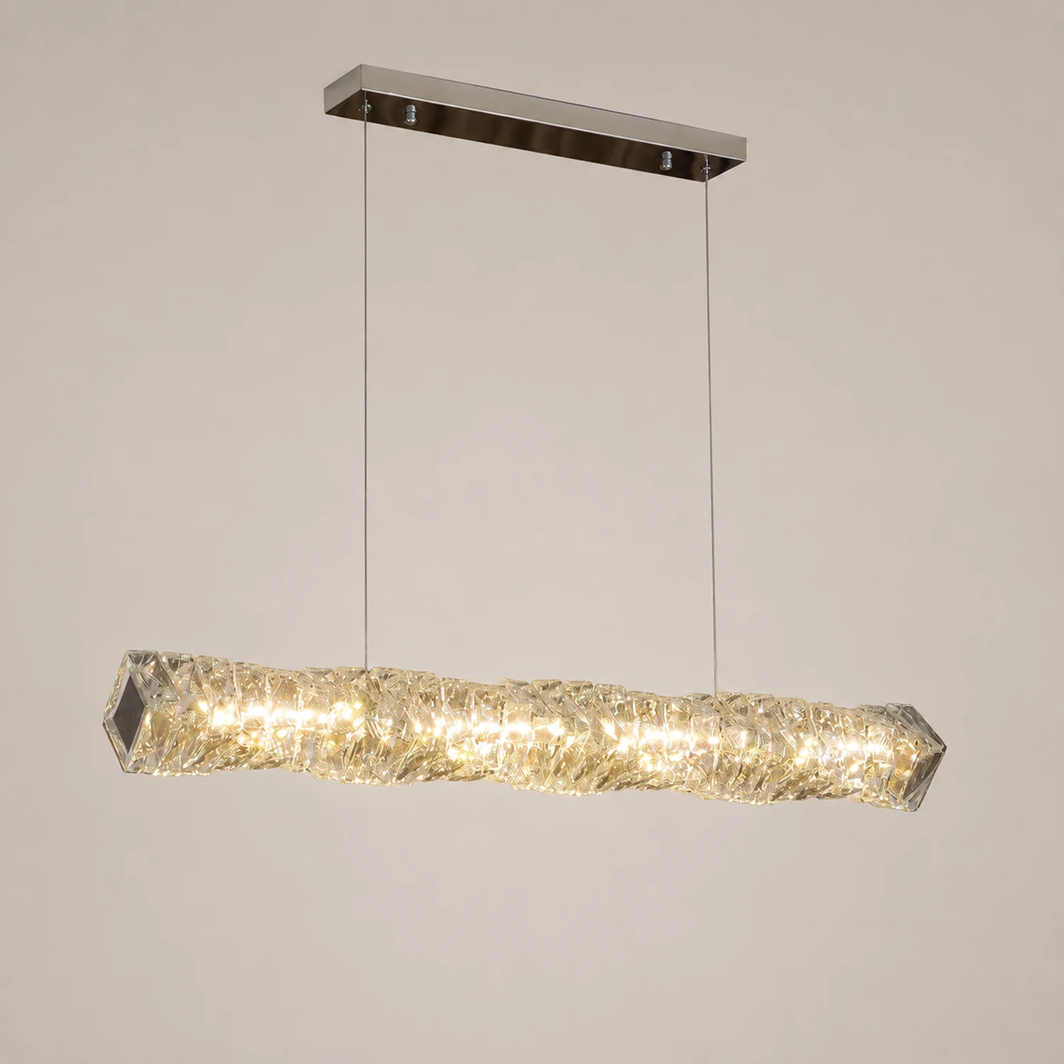 Kristy Pendelleuchte Farbtemperatur umschaltbar, 100/120/150cm - Lumpaz