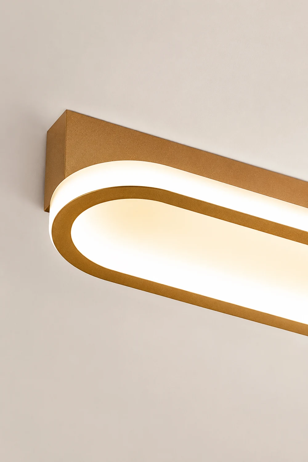 Quinn Deckenleuchte Rechteckig 2 Farbe, 40/60/80/100cm - Lumpaz