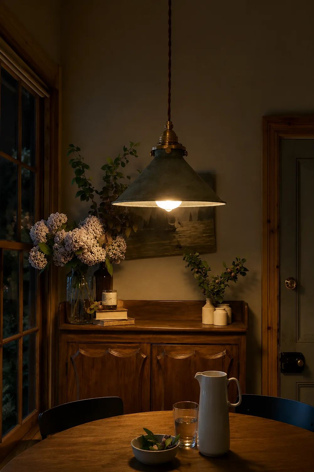Retro Industrial Metal Fanale Pendant Light - Lumpaz