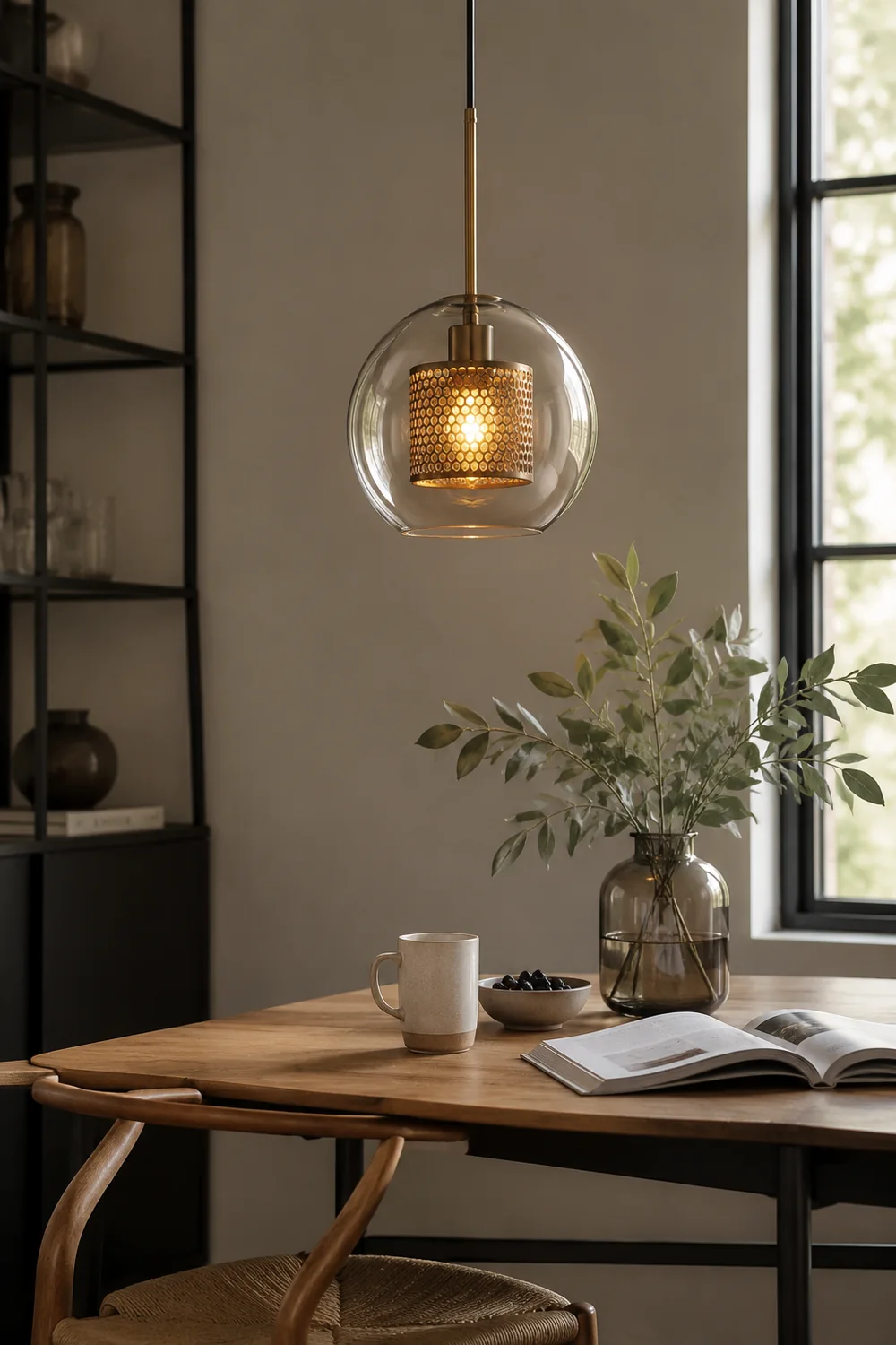 Modern Decor Chiswick Glass Pendant Light - Lumpaz