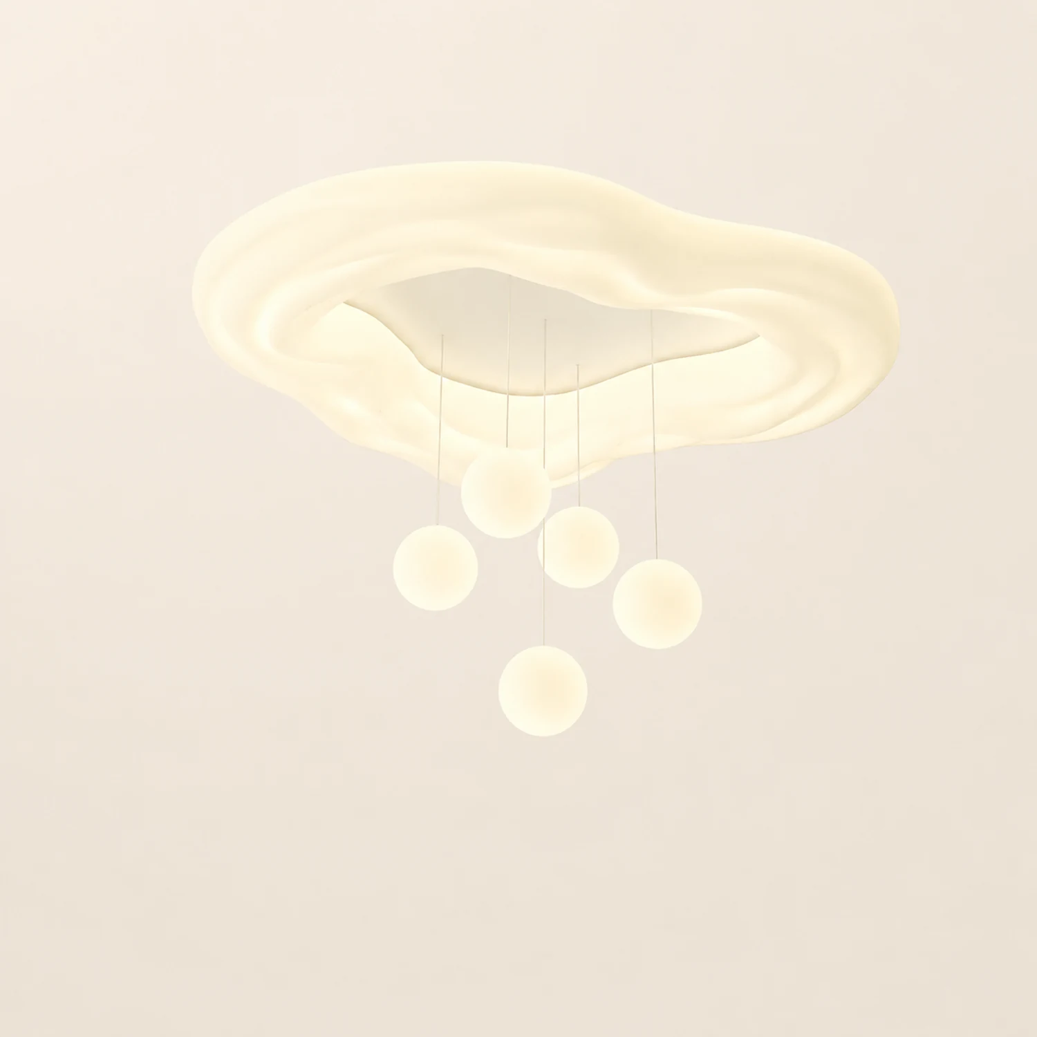 French Warm Ceiling Light For Kids Room - Lumpaz