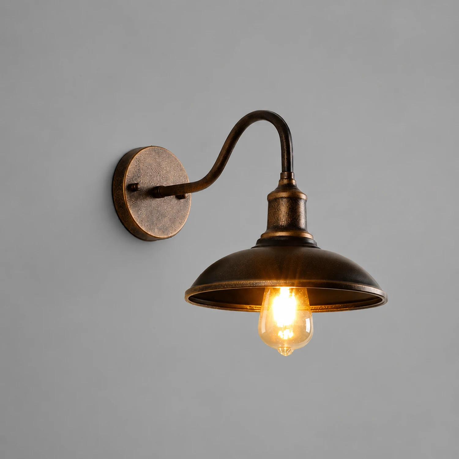 Alessio Außeneinsatz Wandleuchte, 2 Farben, ∅25/29CM - Lumpaz